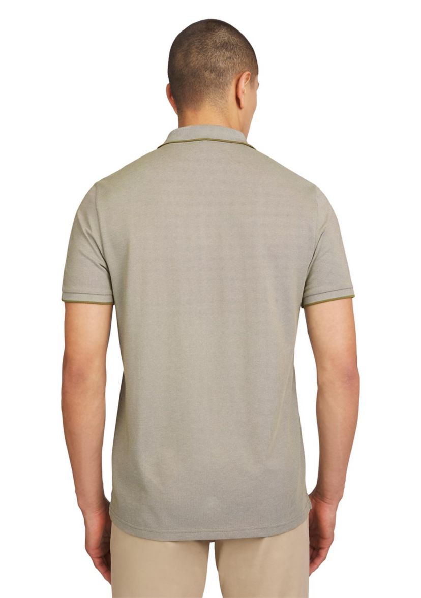 Mens Short Sleeve Solid Birdseye Piqué Polo Shirt