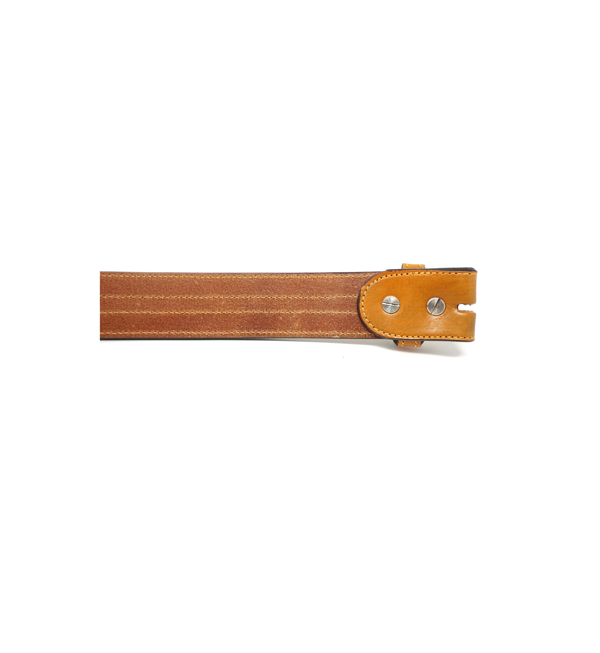 Maverick Brindle Hair Leather Belt