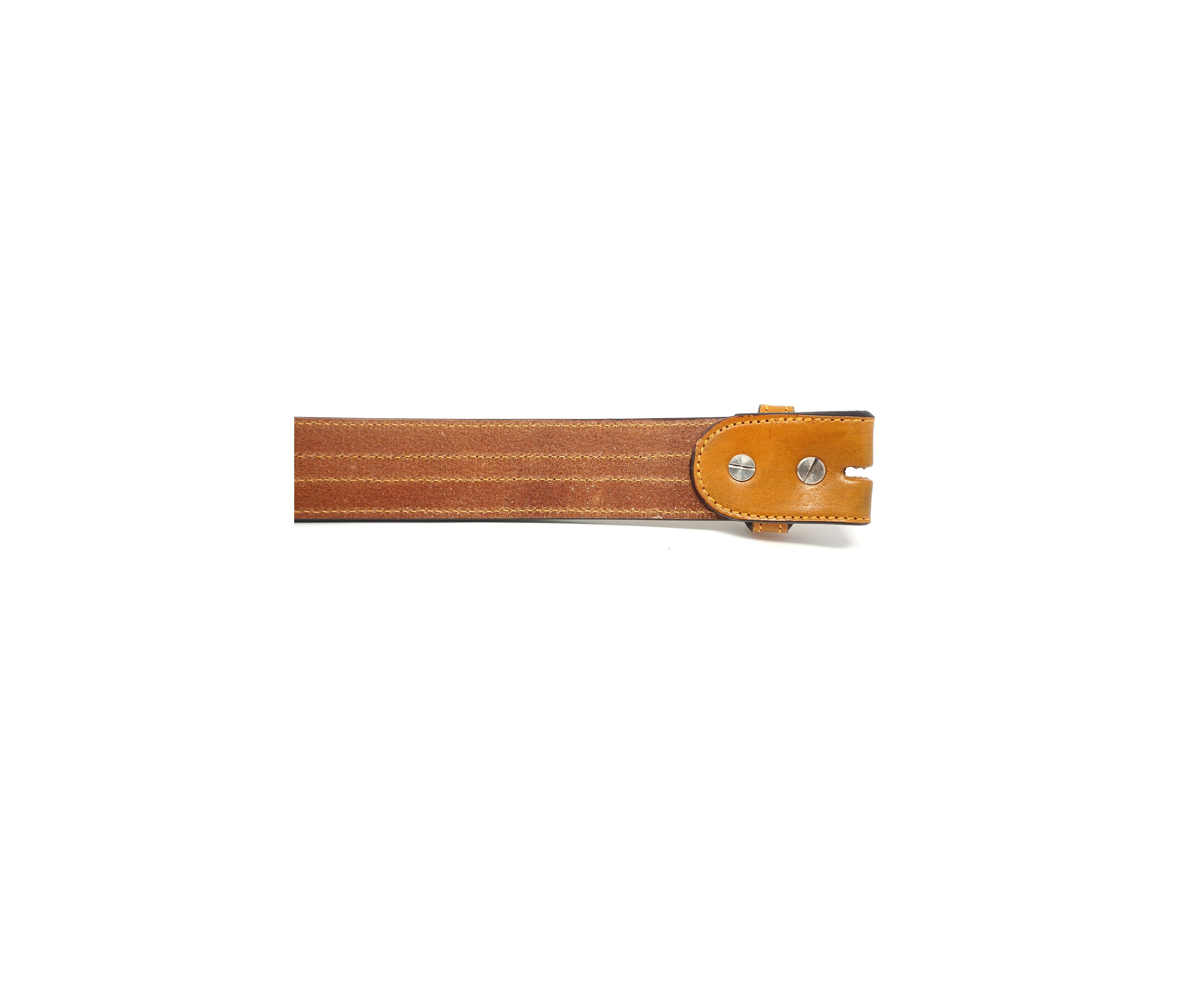 Maverick Brindle Hair Leather Belt