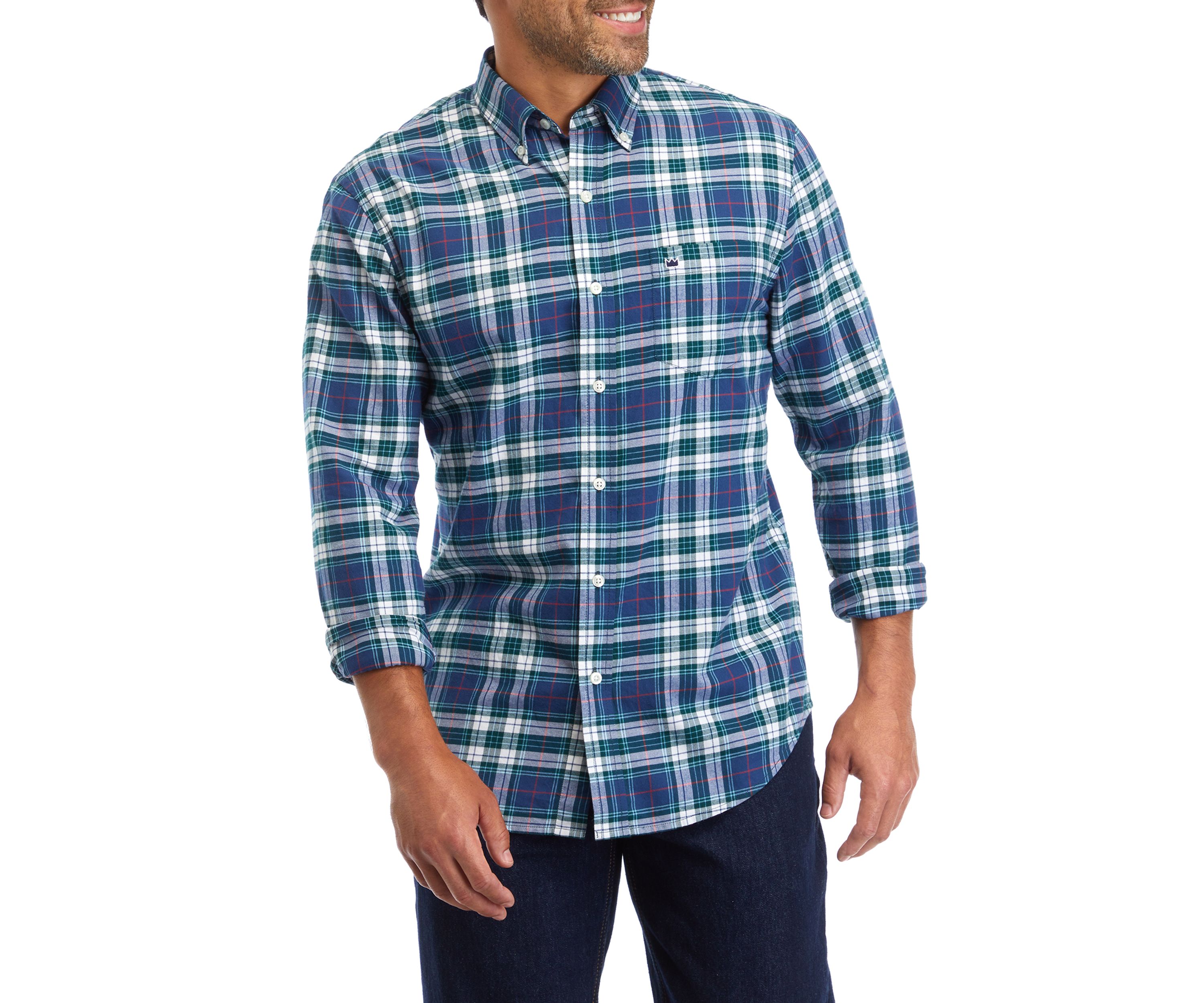 Twill Plaid Shirt