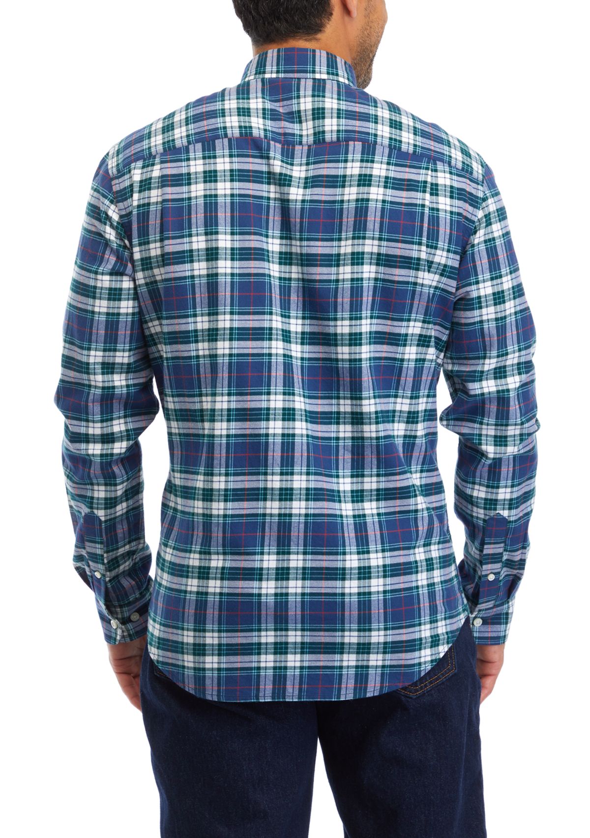 Twill Plaid Shirt