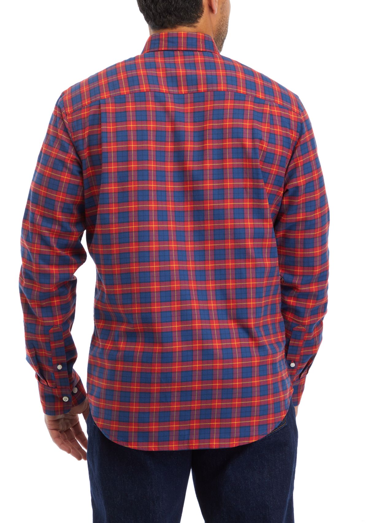 Twill Plaid Shirt