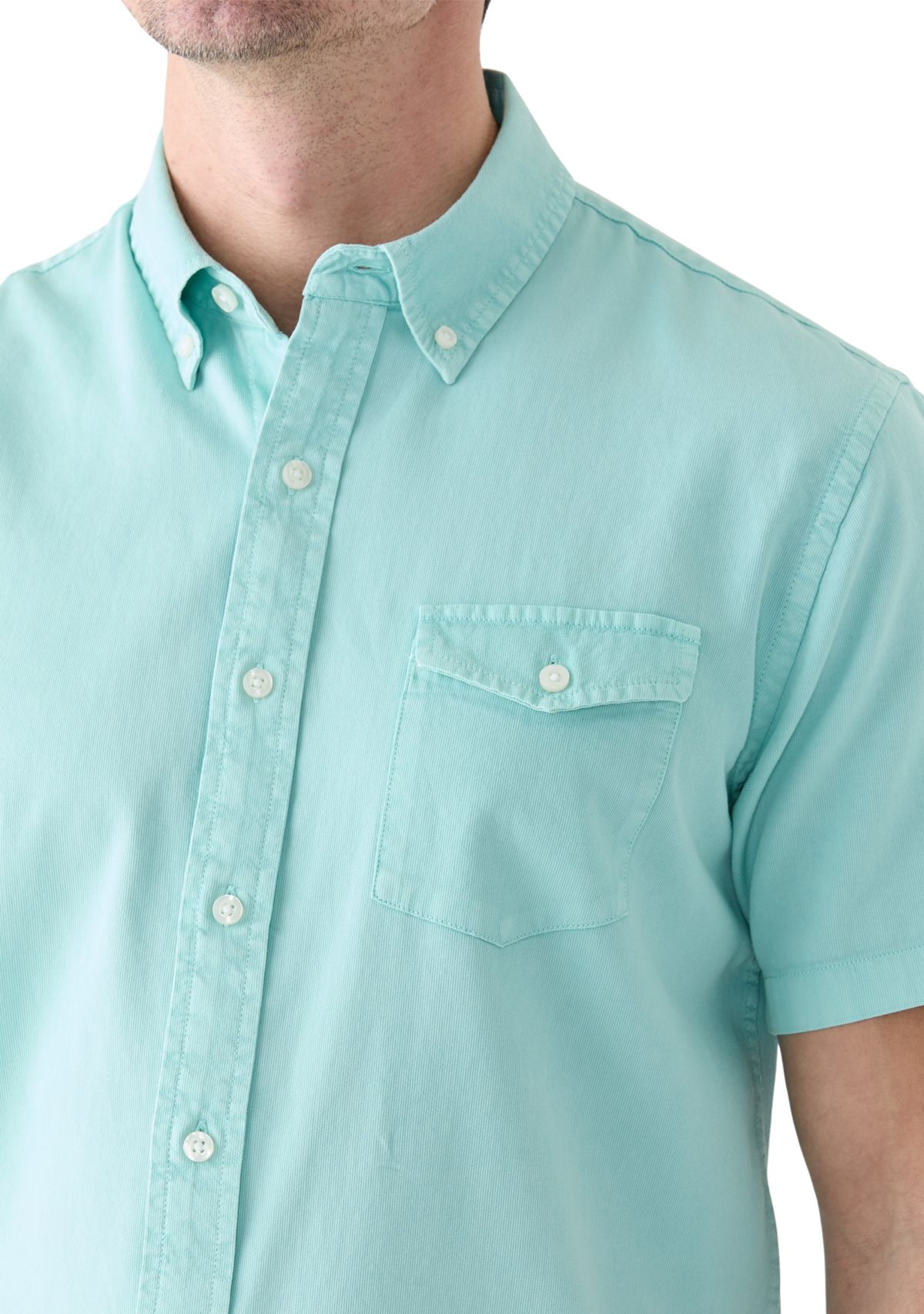 Mens Short Sleeve Bedford Shirt 