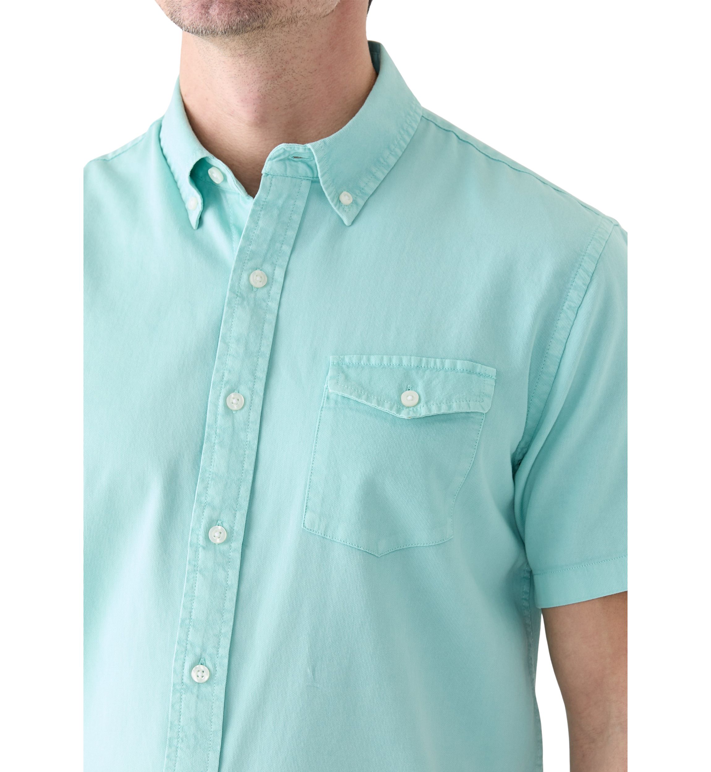 Mens Short Sleeve Bedford Shirt 