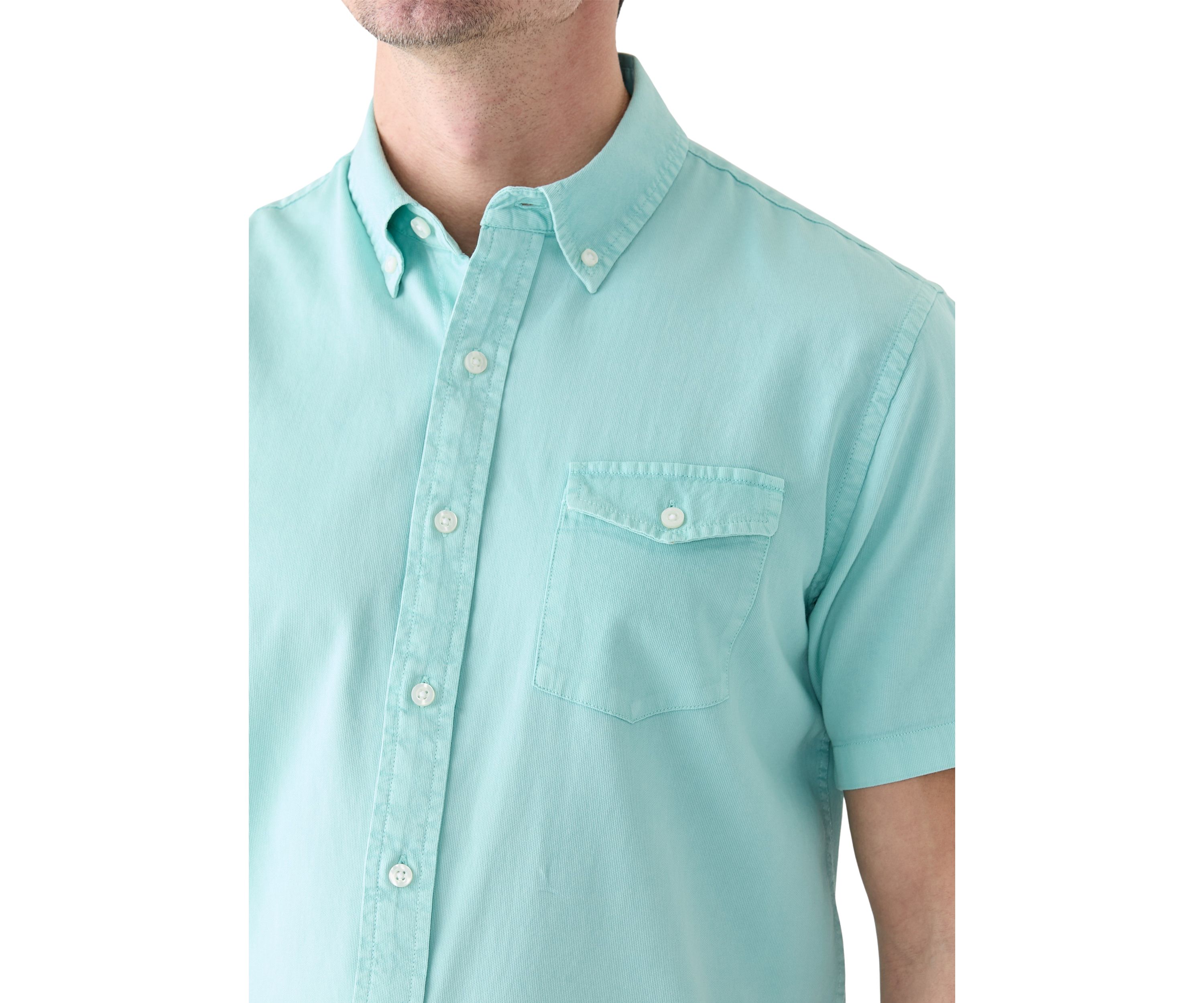 Mens Short Sleeve Bedford Shirt 