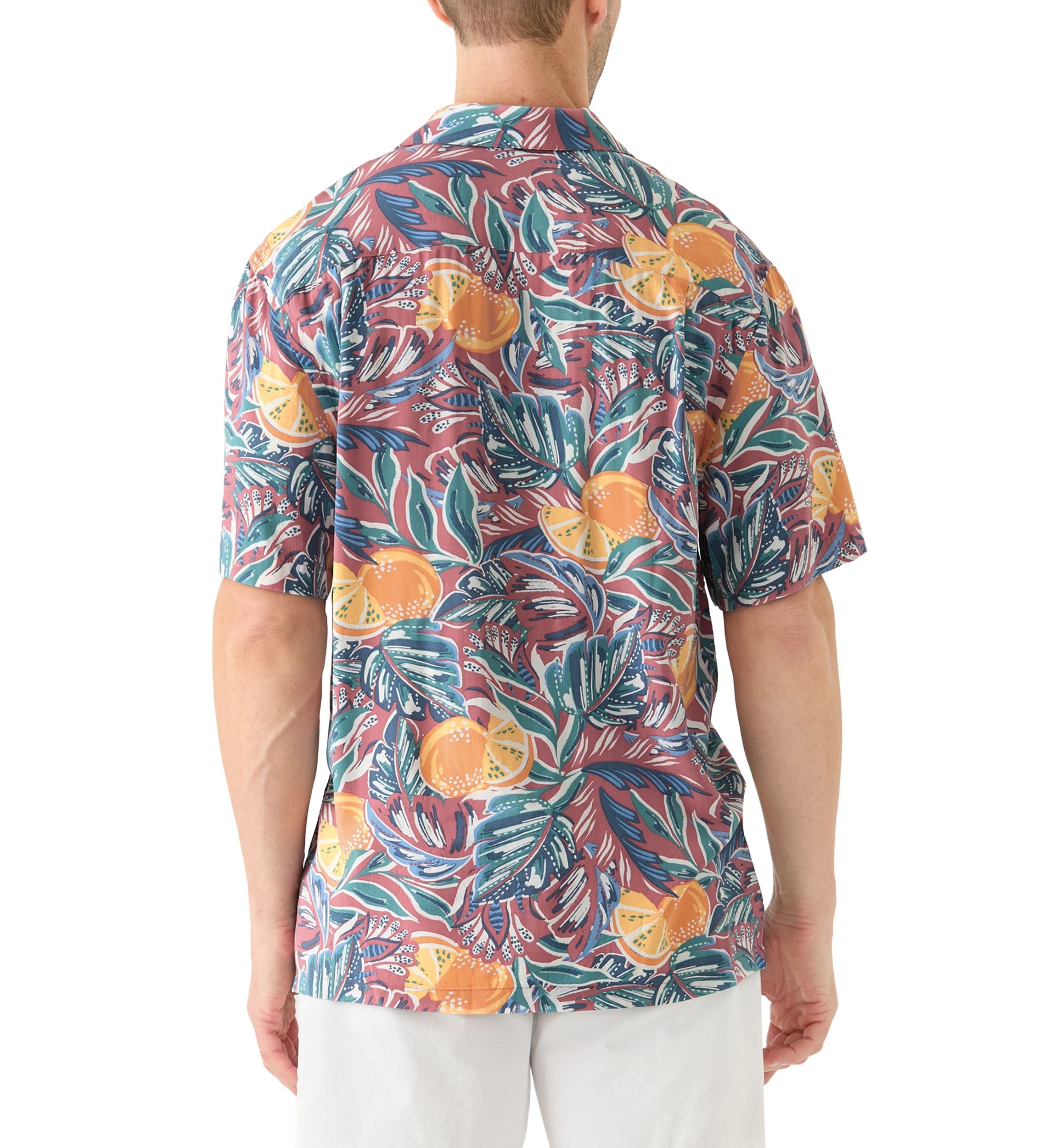 Short Sleeve Printed Camp Shirt