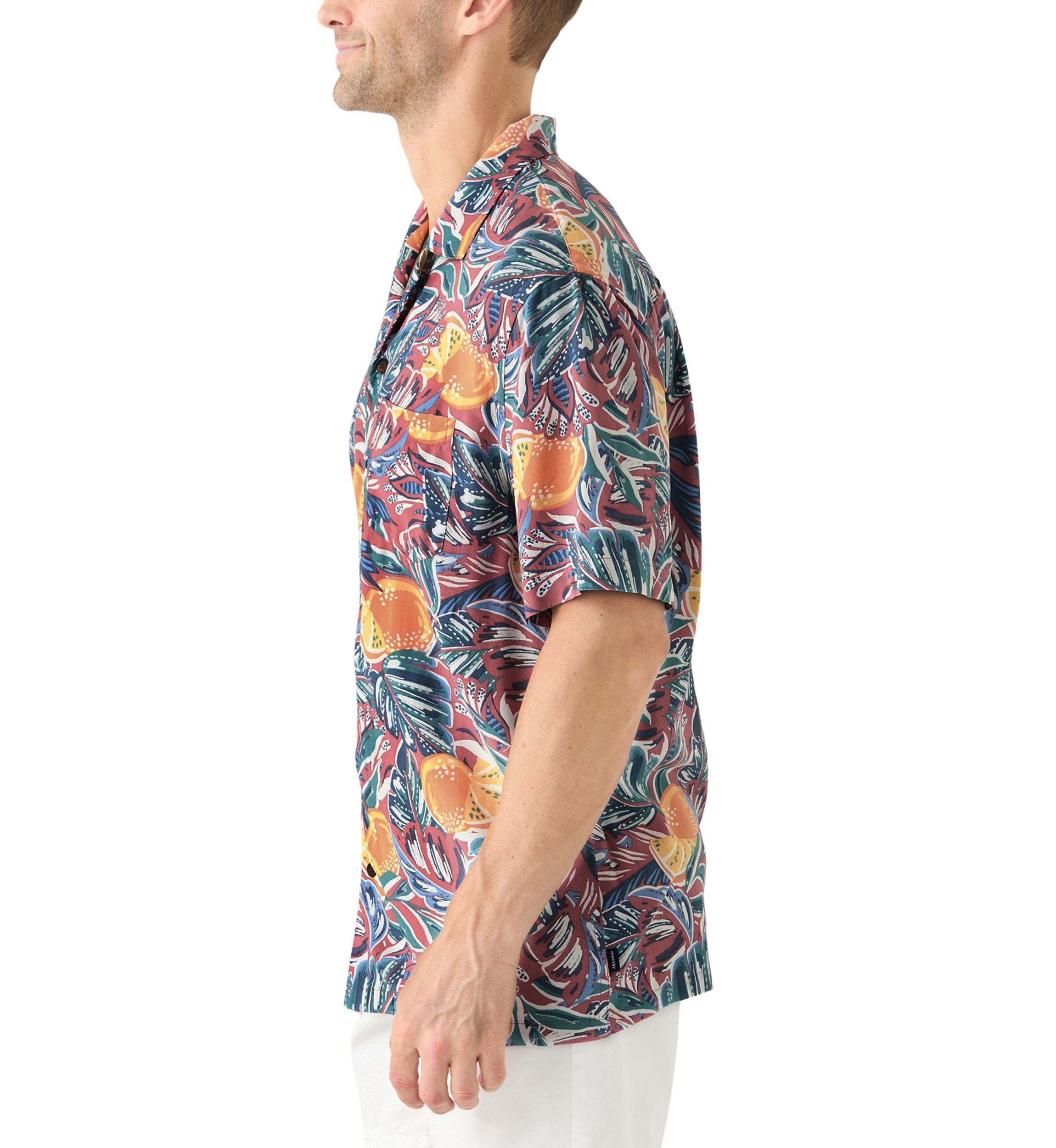 Short Sleeve Printed Camp Shirt
