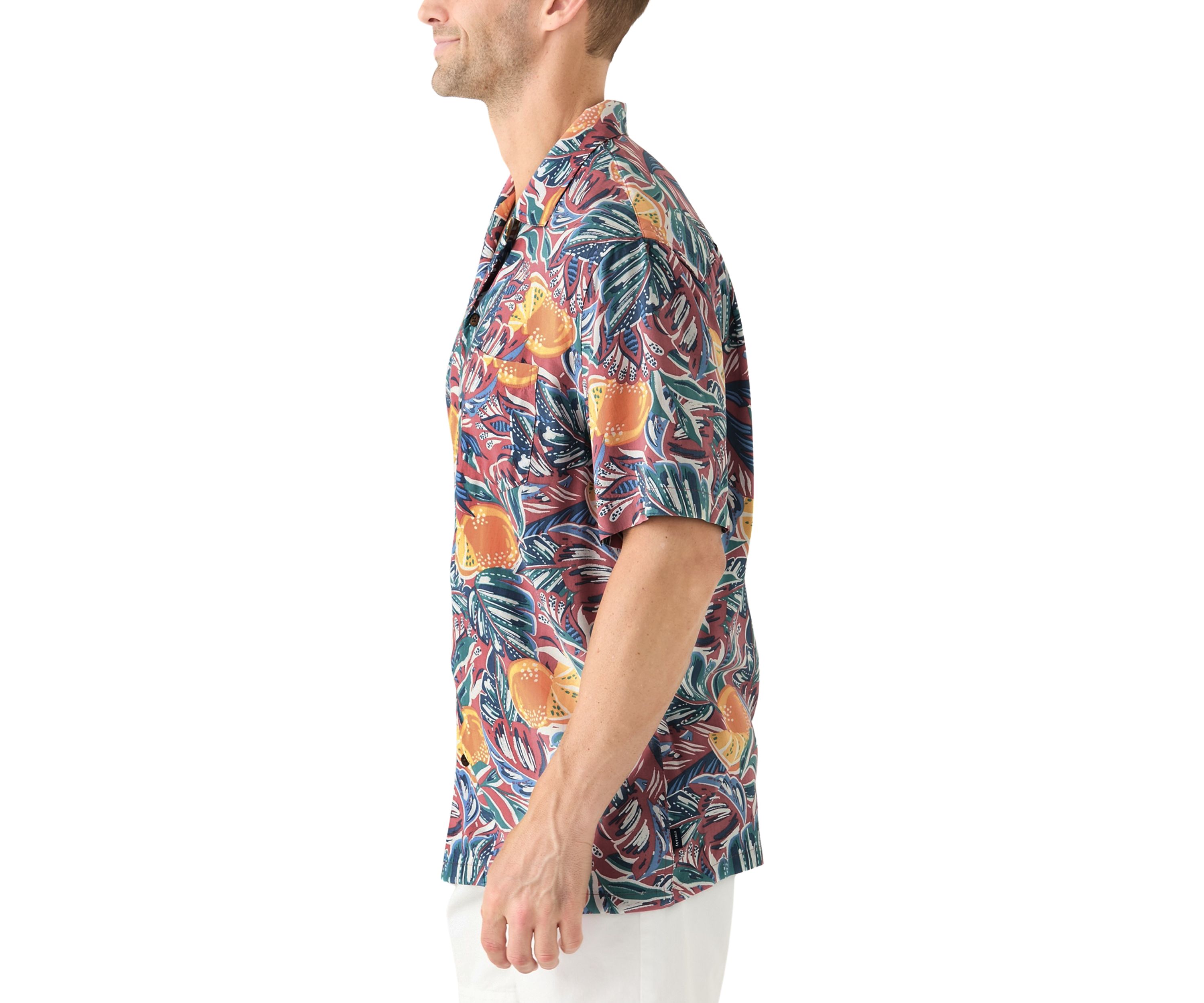 Short Sleeve Printed Camp Shirt