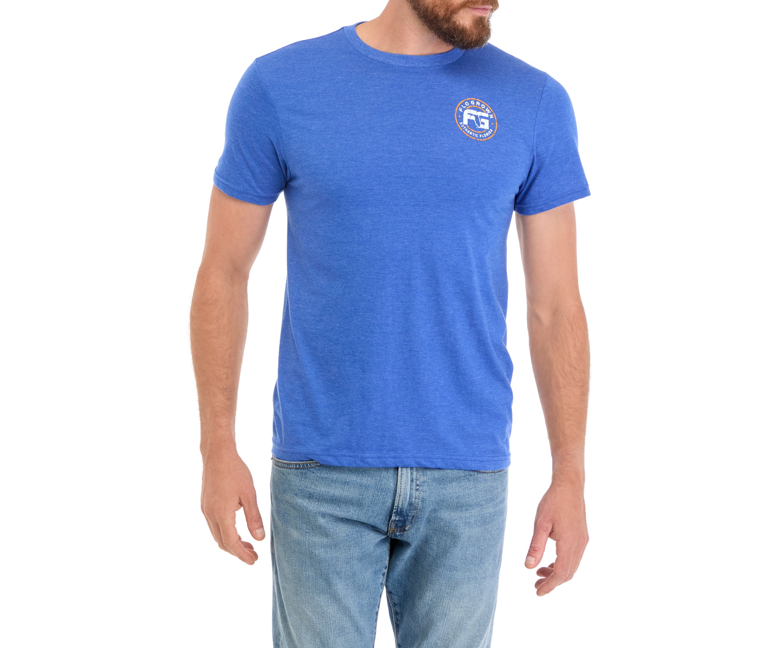 Mens Vintage Orange Label Graphic T-Shirt 