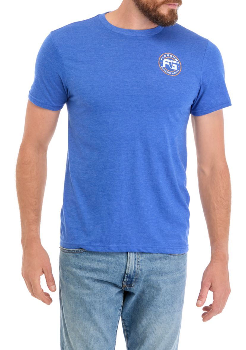 Mens Vintage Orange Label Graphic T-Shirt 