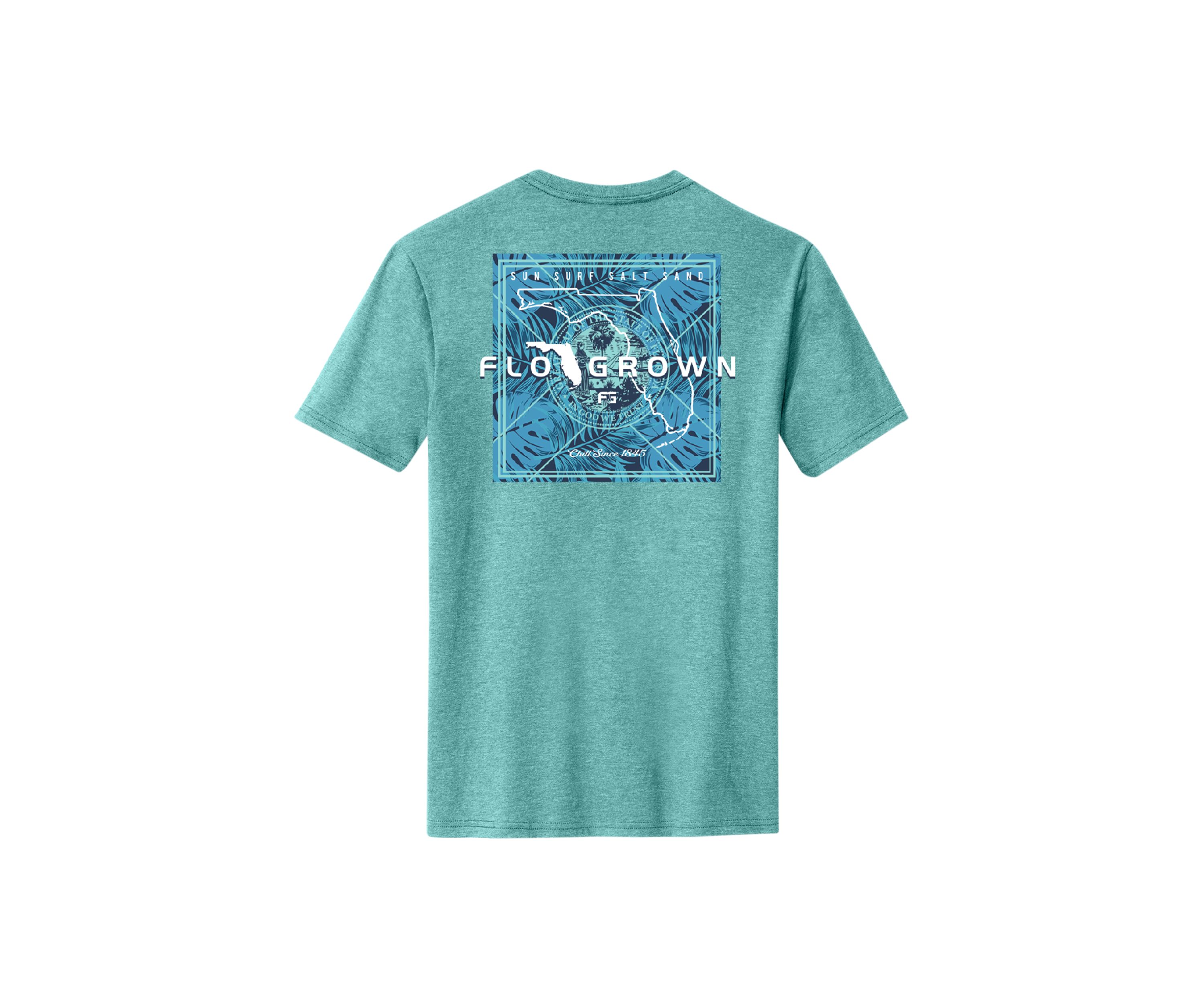 FloGrown Men's Surf Flag Graphic T-Shirt | Belk