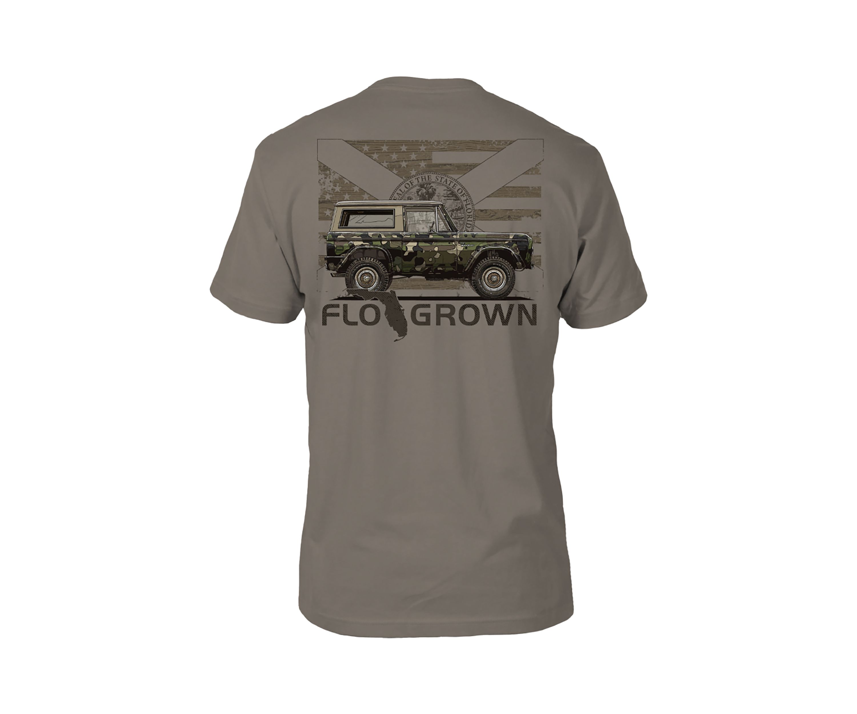 Mens Adventure Bronco Graphic T-Shirt