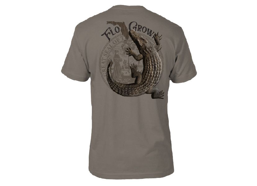 Mens Wood Gator Graphic T-Shirt