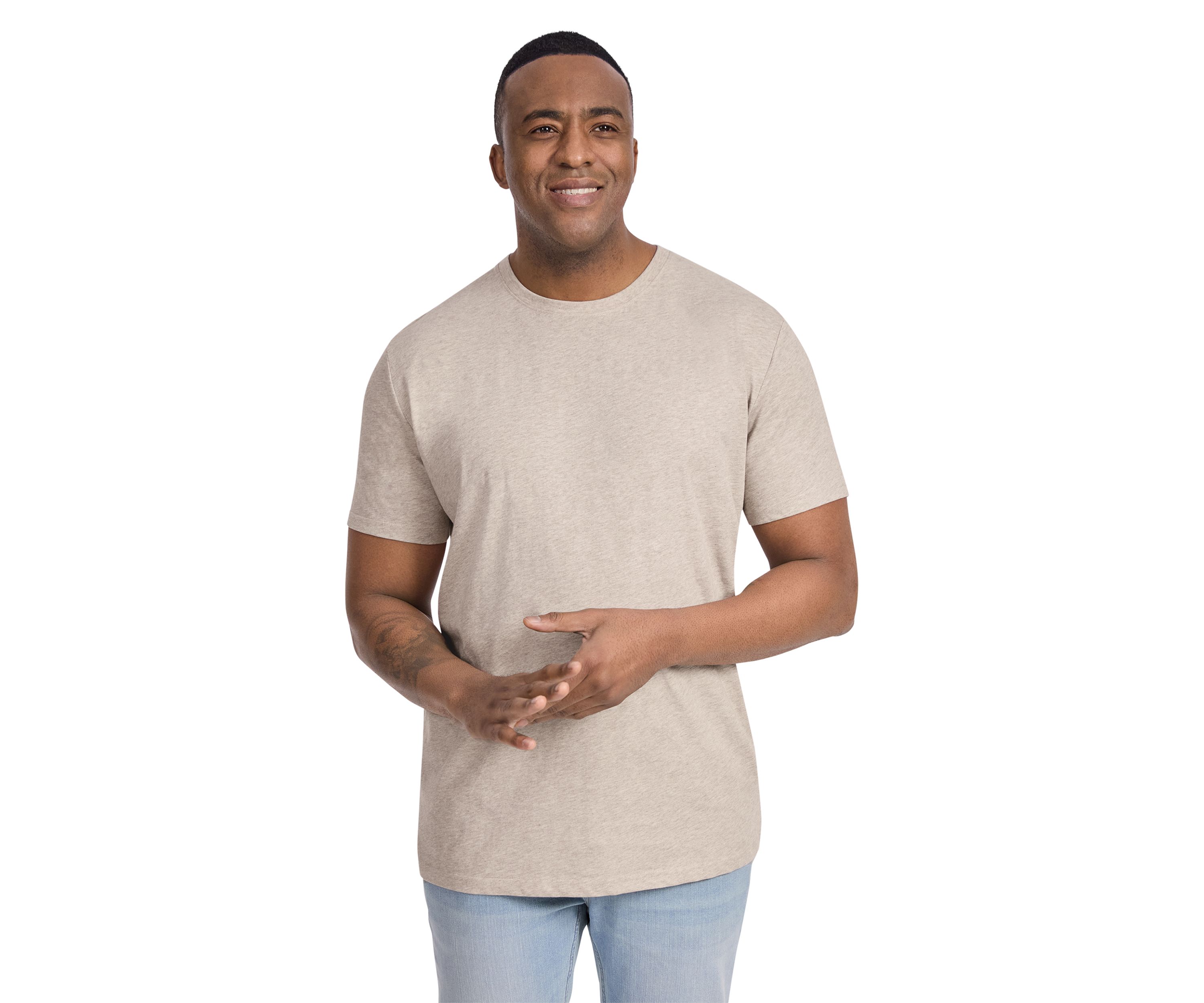 Big & Tall Crew Neck T-Shirt 