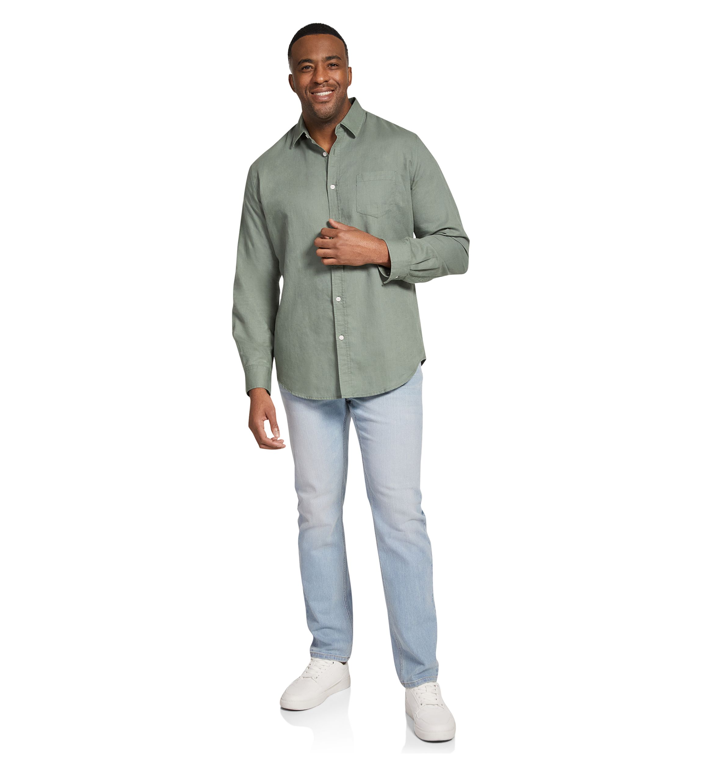 Big & Tall Linen Shirt 