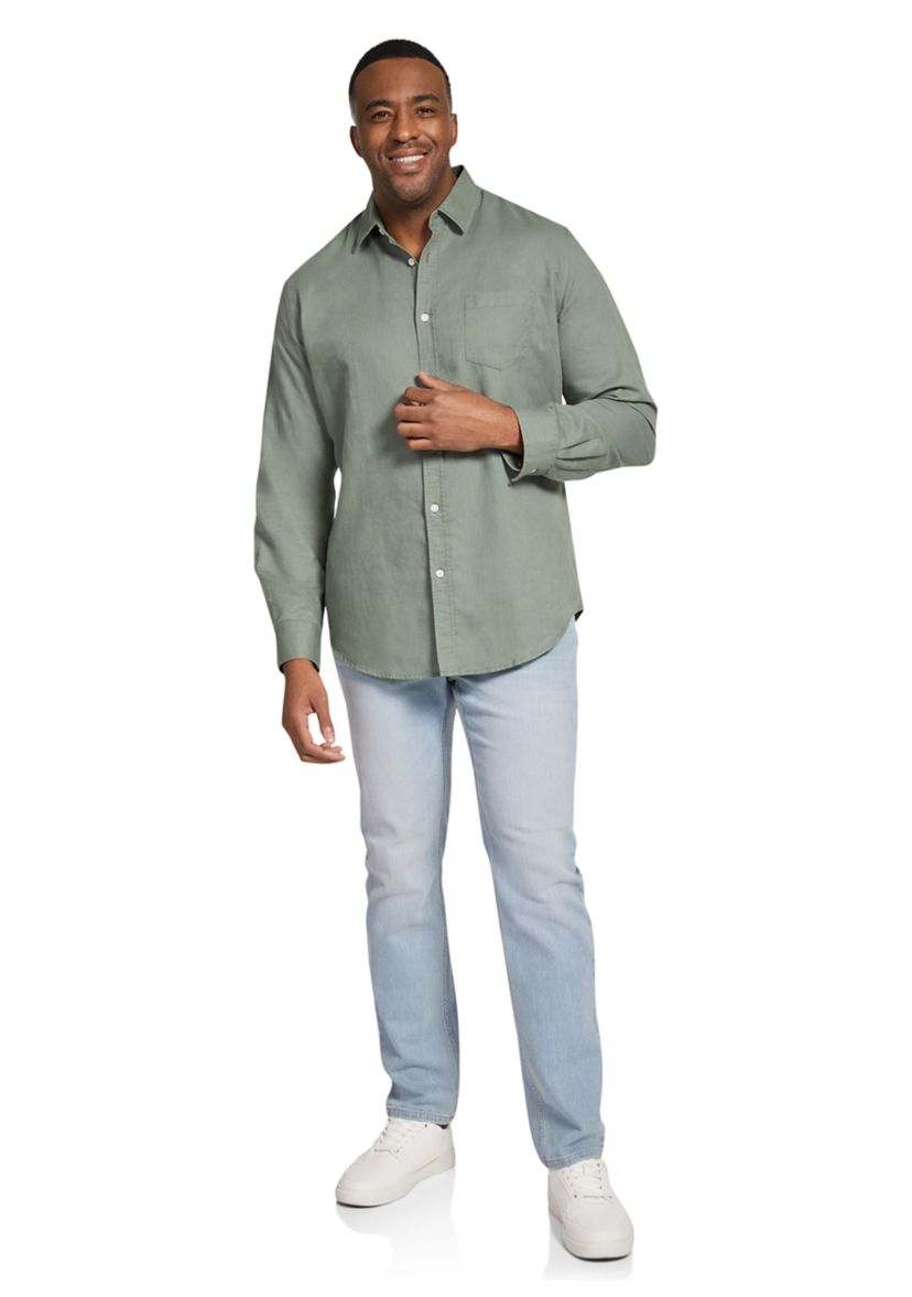 Big & Tall Linen Shirt 