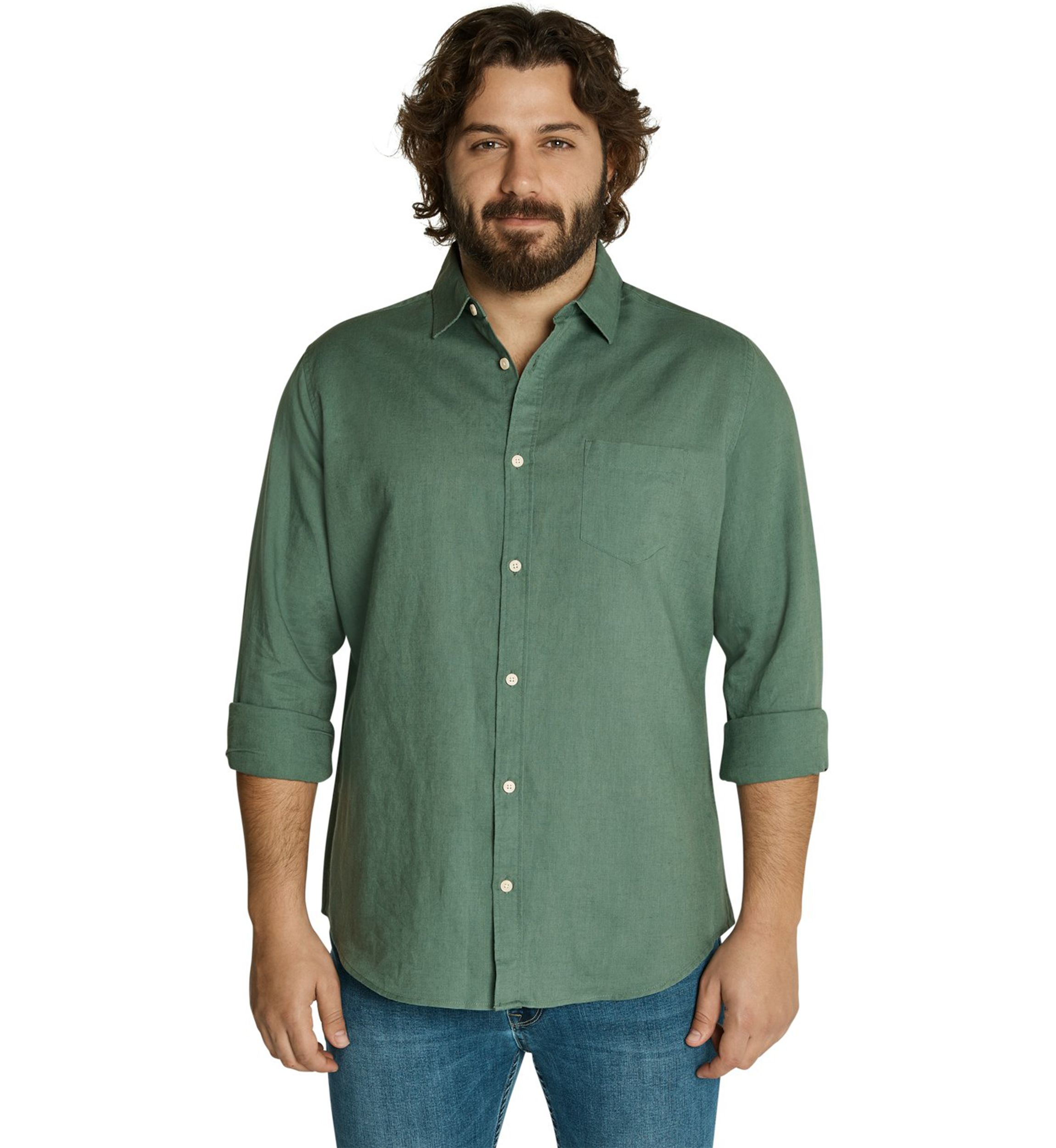 Big & Tall Anders Linen Shirt