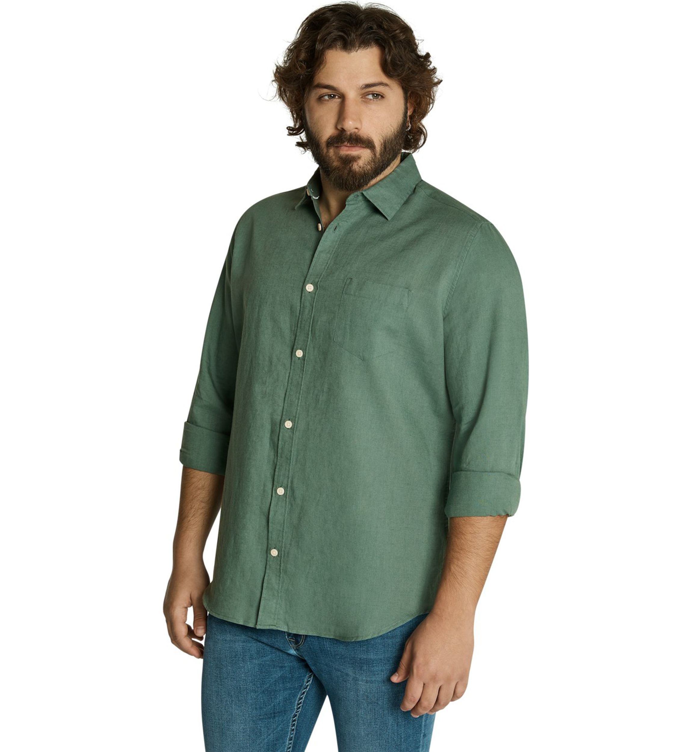 Big & Tall Anders Linen Shirt