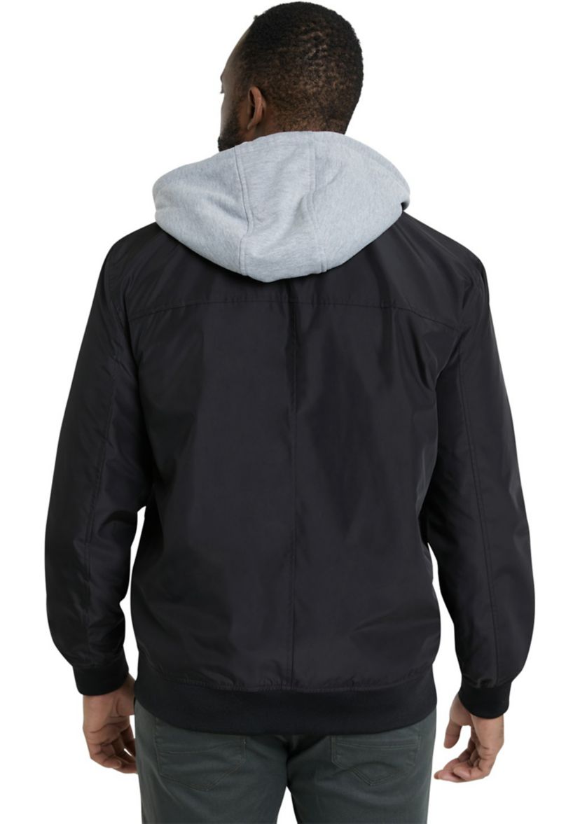 Big & Tall Utah Hooded Bomber Jacket