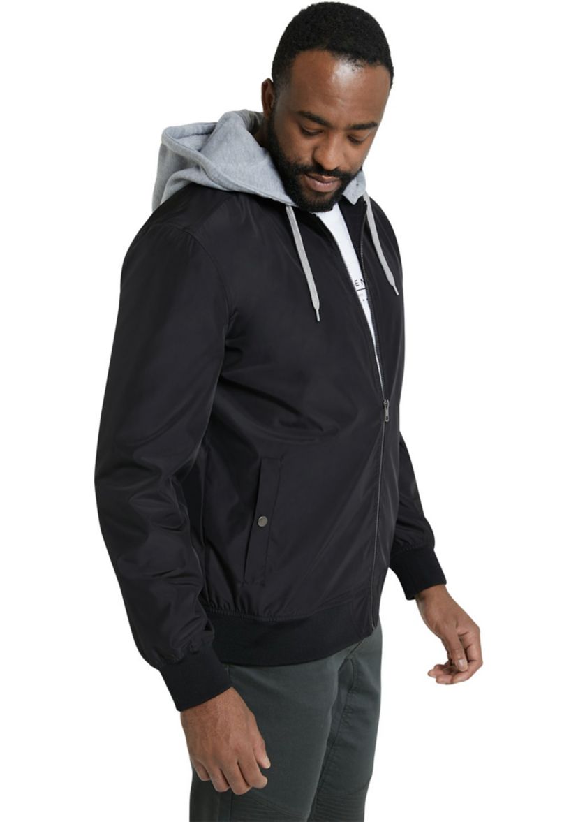 Big & Tall Utah Hooded Bomber Jacket