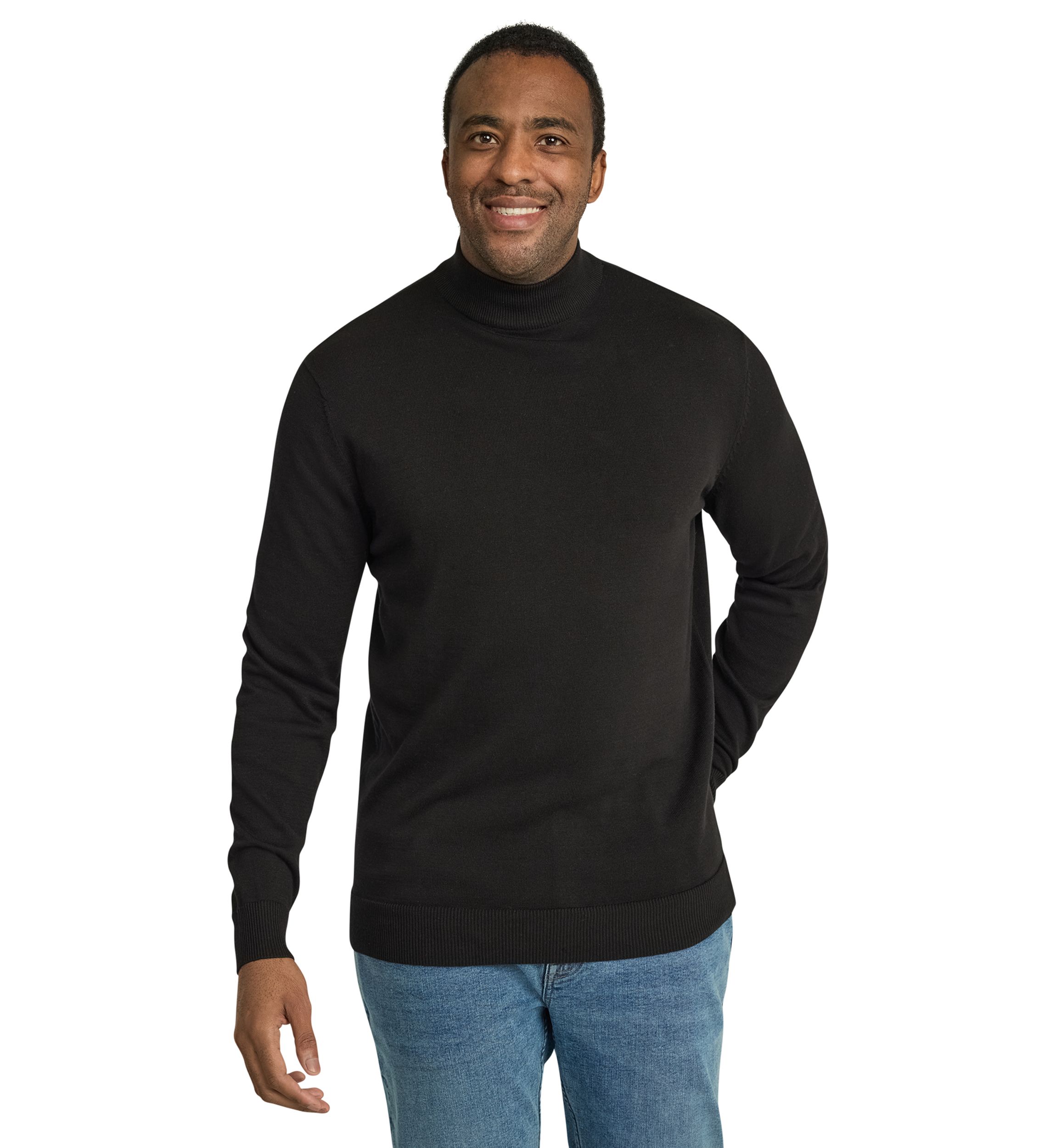 Big & Tall Essential Turtleneck Sweater