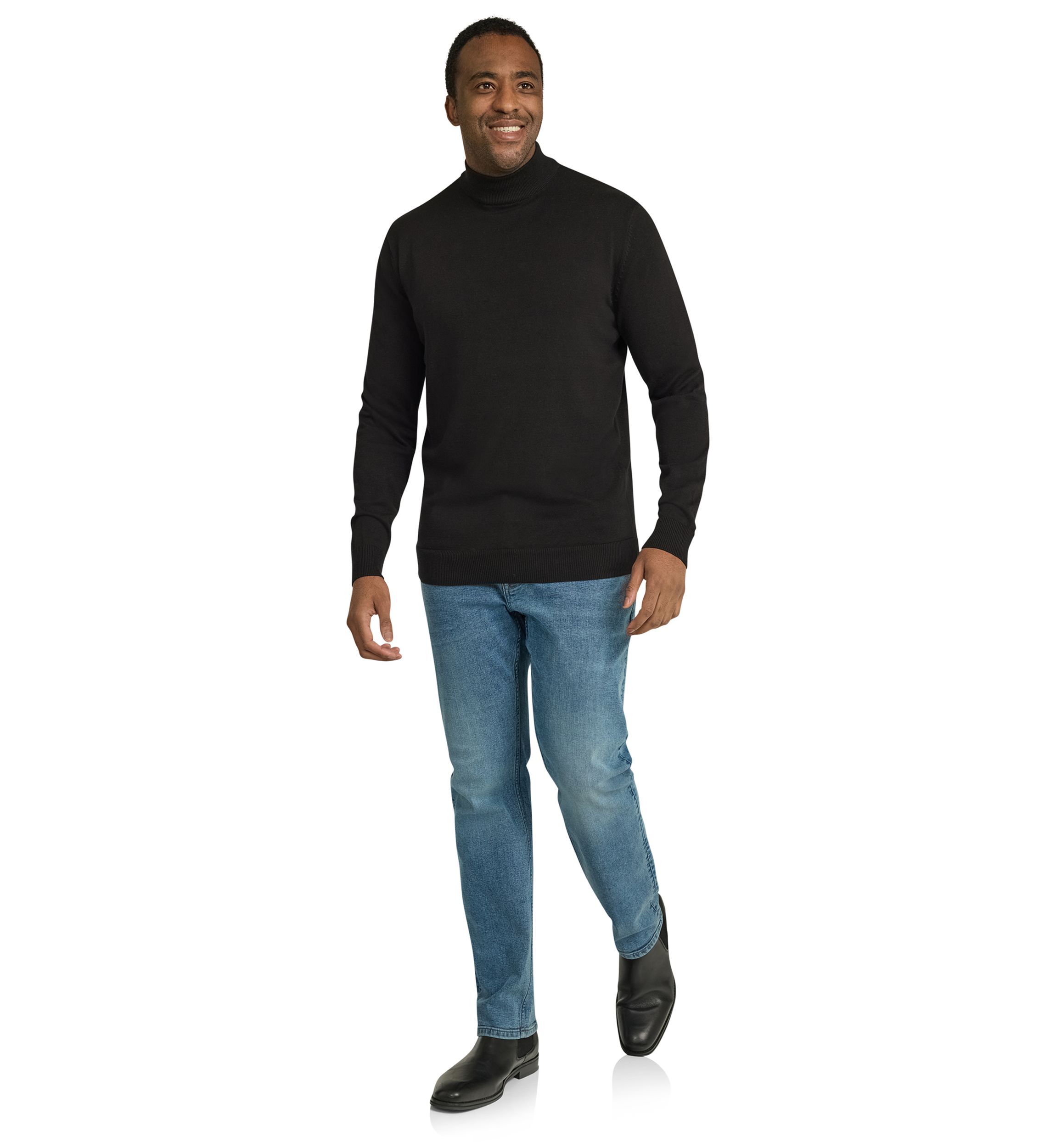 Big & Tall Essential Turtleneck Sweater