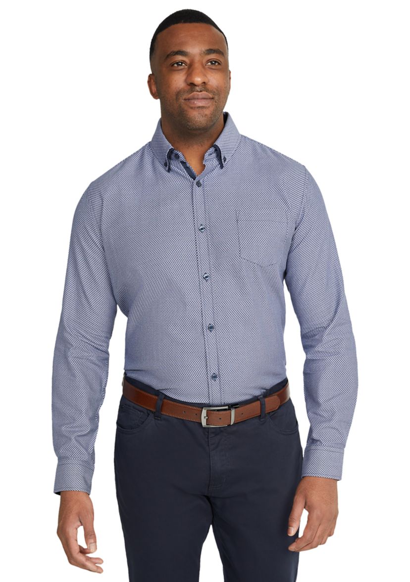 Big & Tall Long Sleeve Eastwood Textured Shirt