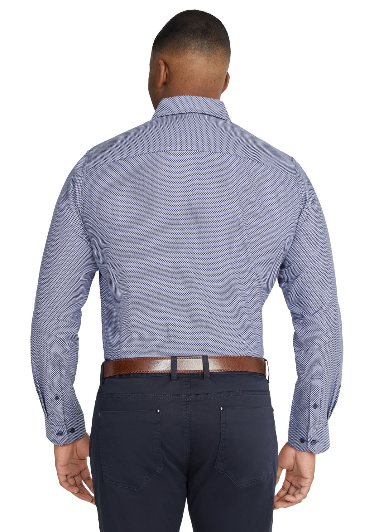 Big & Tall Long Sleeve Eastwood Textured Shirt