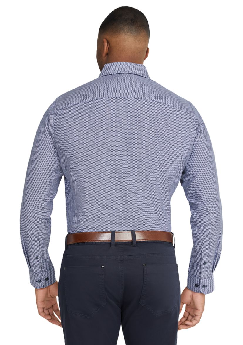 Big & Tall Long Sleeve Eastwood Textured Shirt