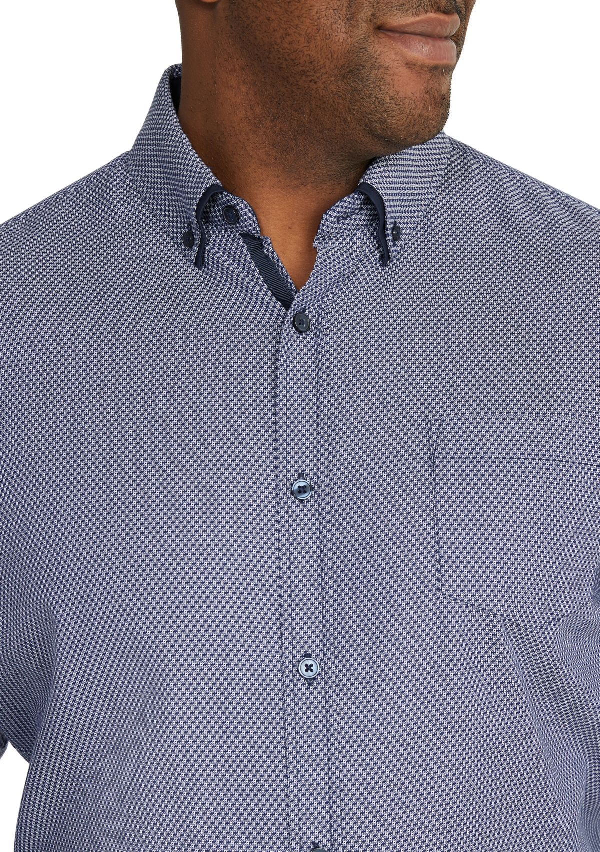 Big & Tall Long Sleeve Eastwood Textured Shirt