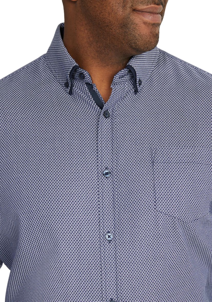 Big & Tall Long Sleeve Eastwood Textured Shirt
