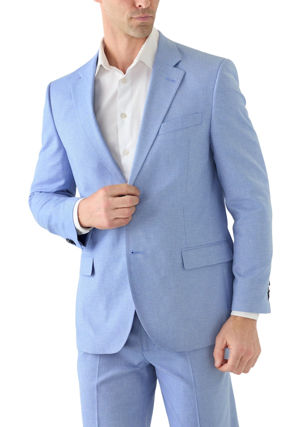 Cotton Blend Stretch Modern Fit Jacket