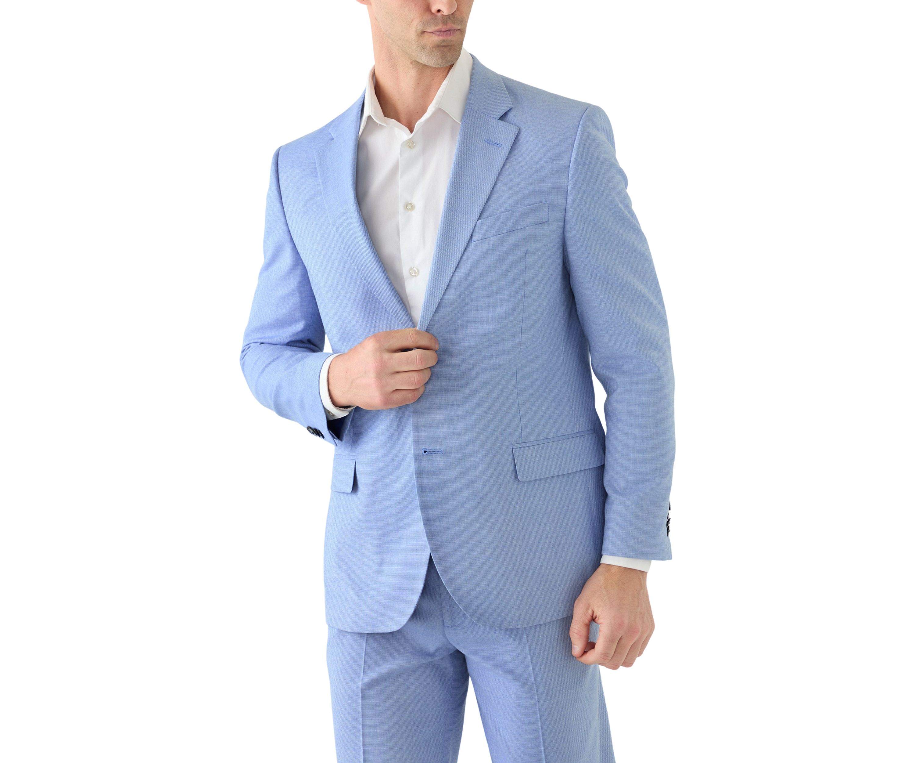 Cotton Blend Stretch Modern Fit Jacket