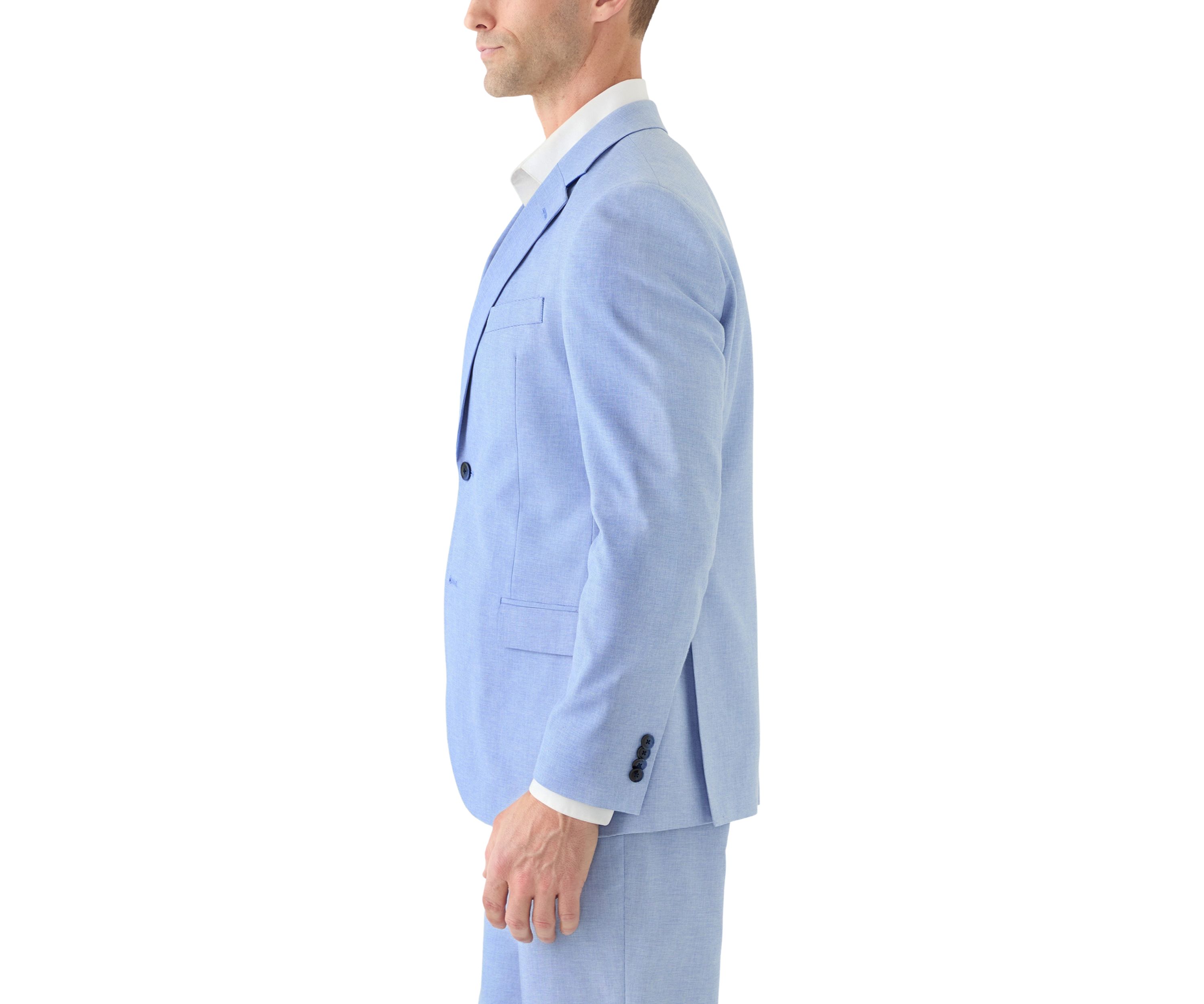 Cotton Blend Stretch Modern Fit Jacket
