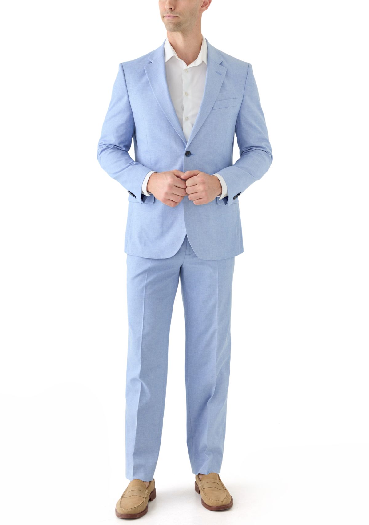 Cotton Blend Stretch Modern Fit Jacket