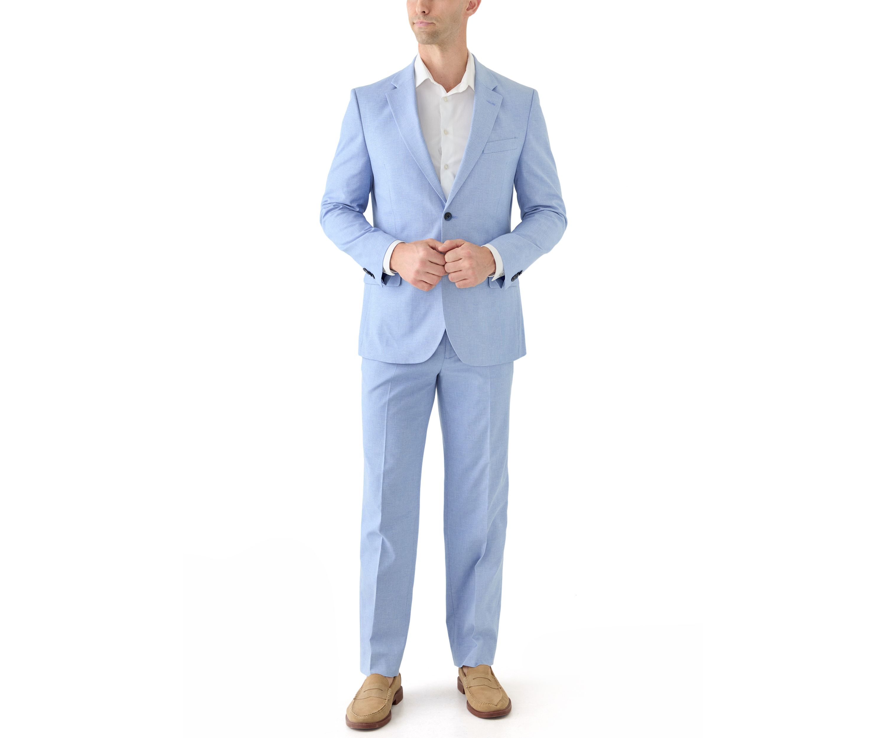 Cotton Blend Stretch Modern Fit Jacket