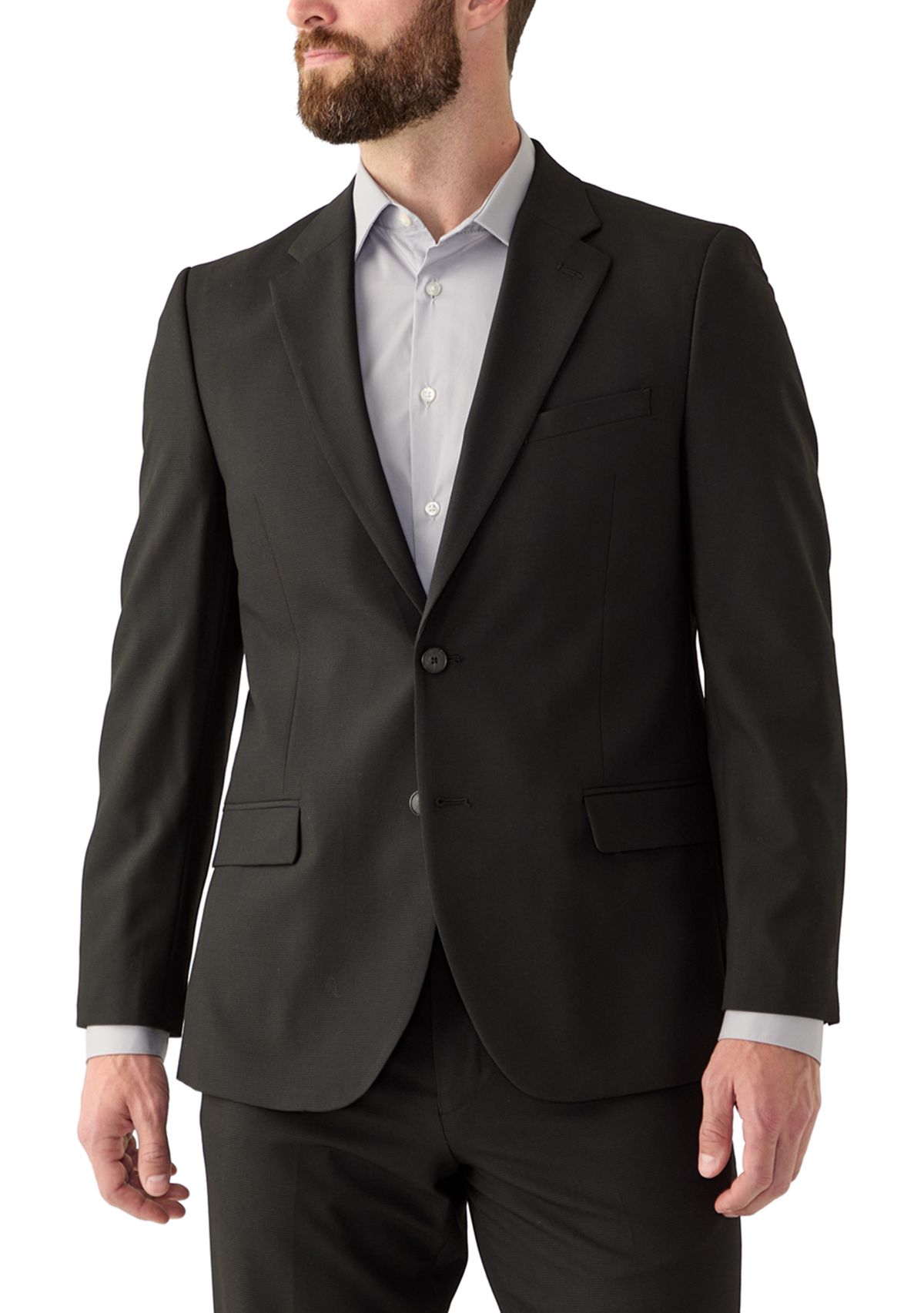 Mens Solid Suit Separate Jacket 