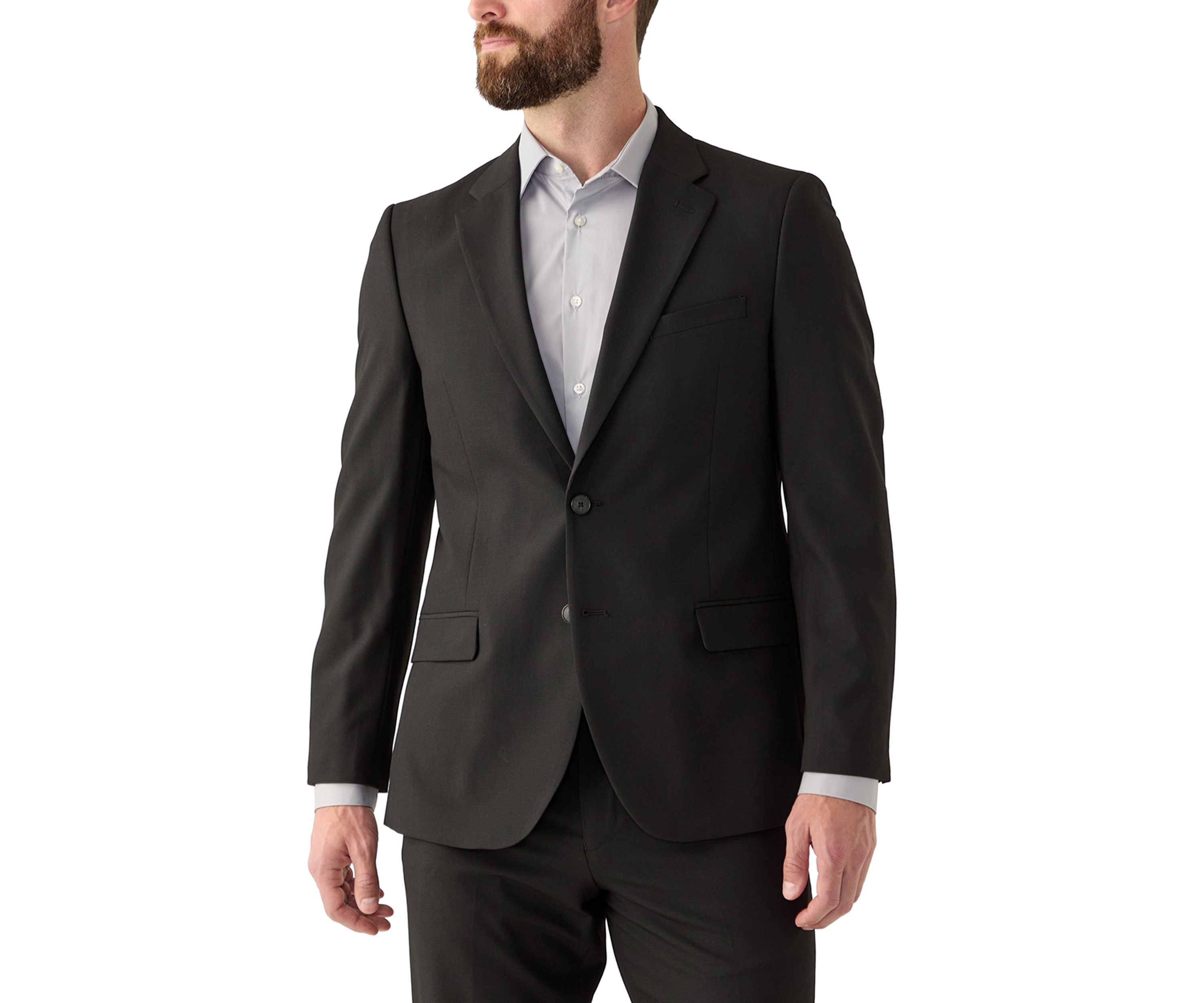 Mens Solid Suit Separate Jacket 