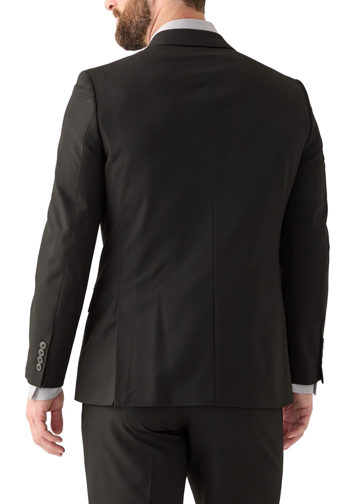 Mens Solid Suit Separate Jacket 