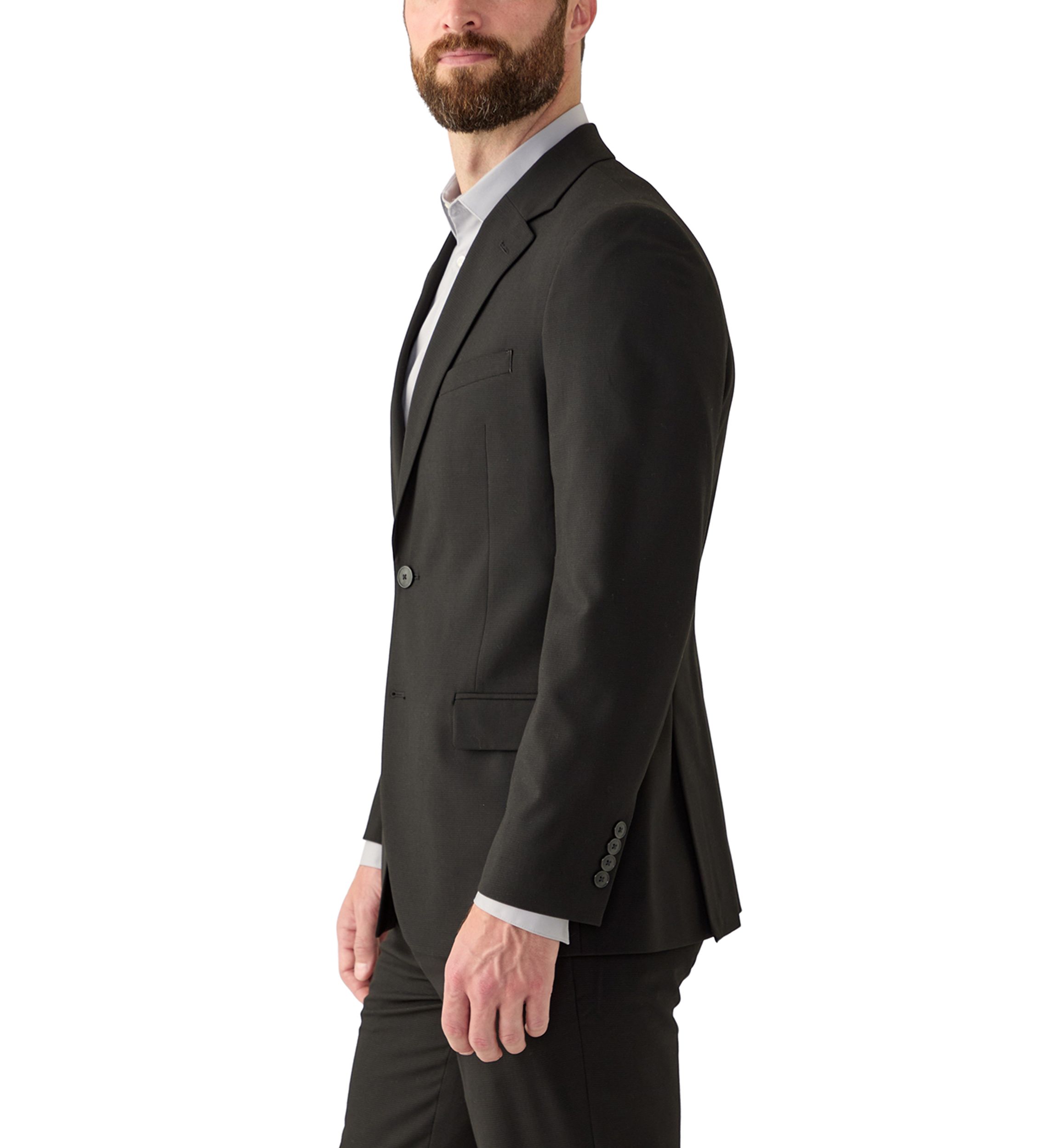 Mens Solid Suit Separate Jacket 