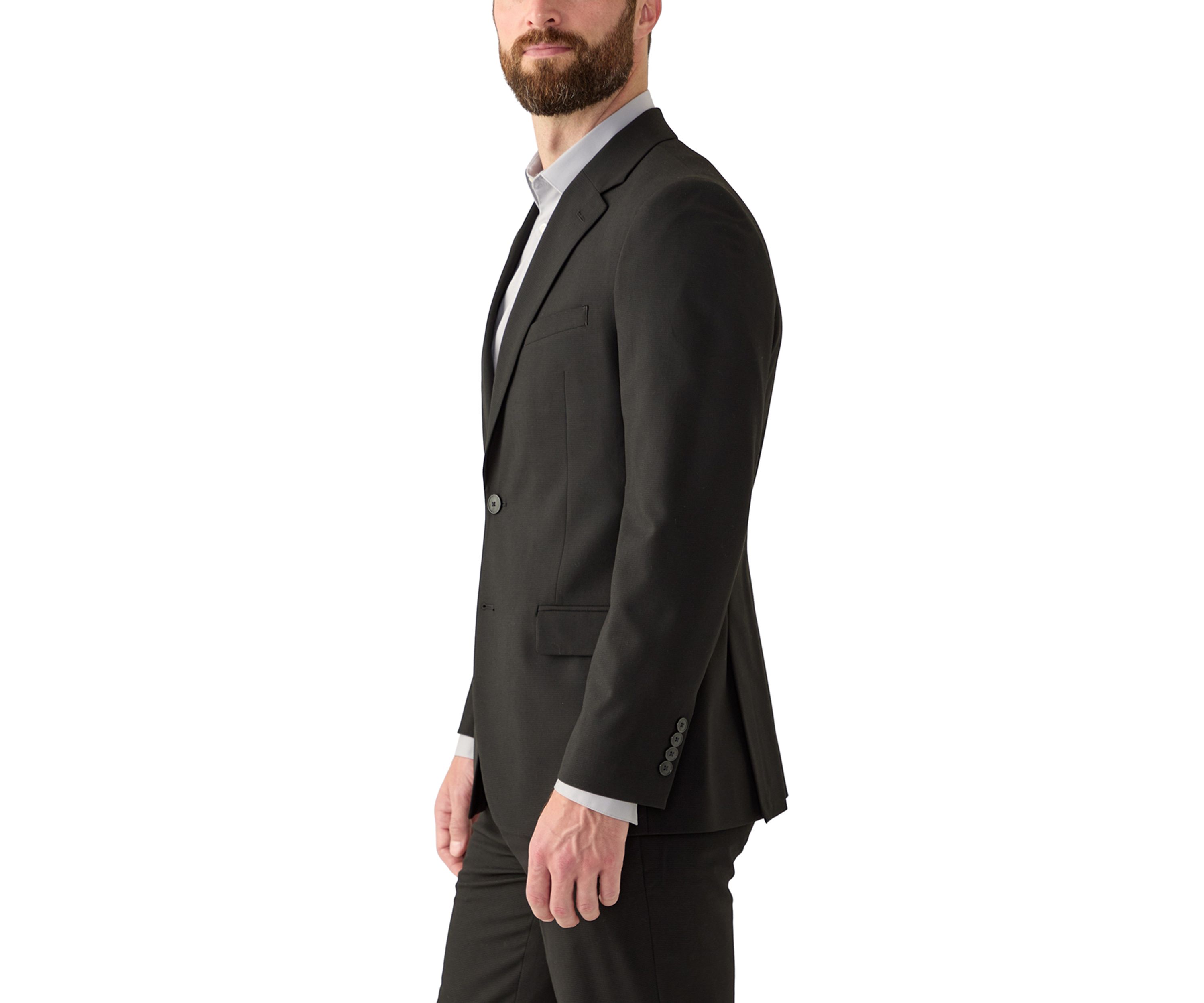 Mens Solid Suit Separate Jacket 
