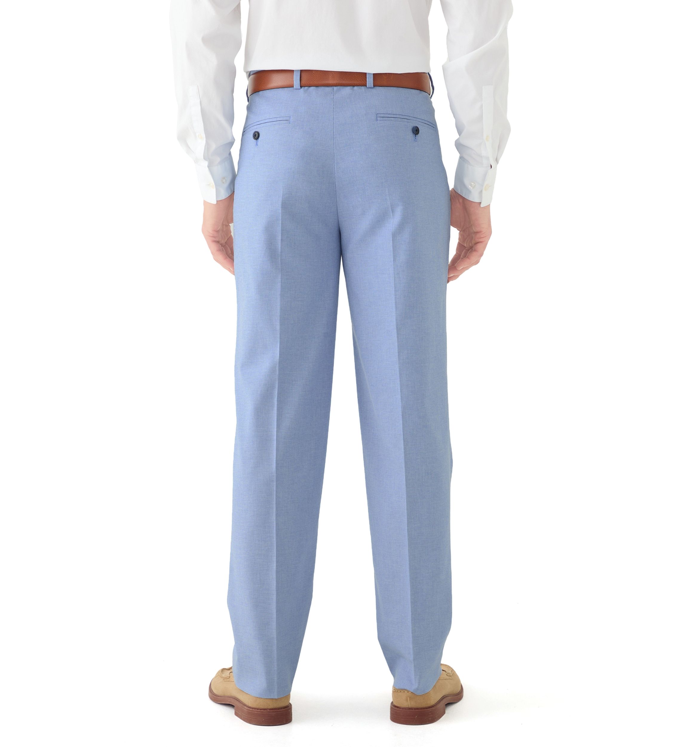 Cotton Stretch Ticweave Pants