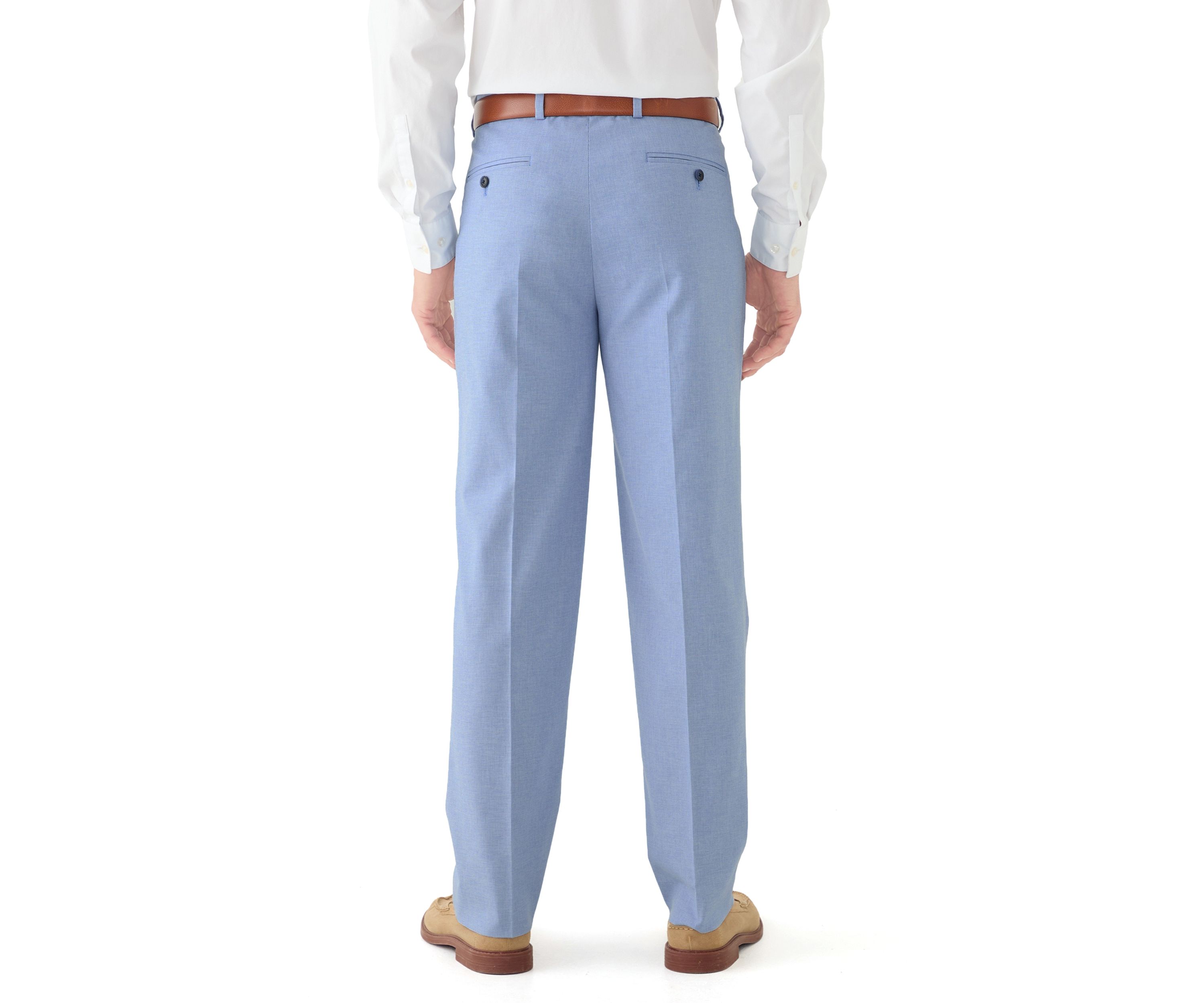 Cotton Stretch Ticweave Pants