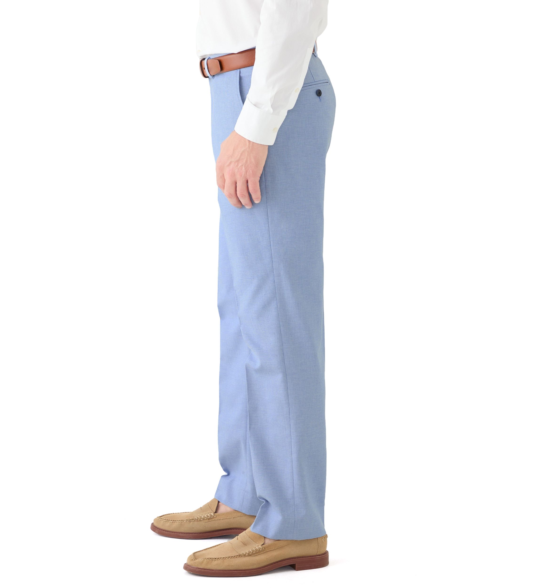 Cotton Stretch Ticweave Pants