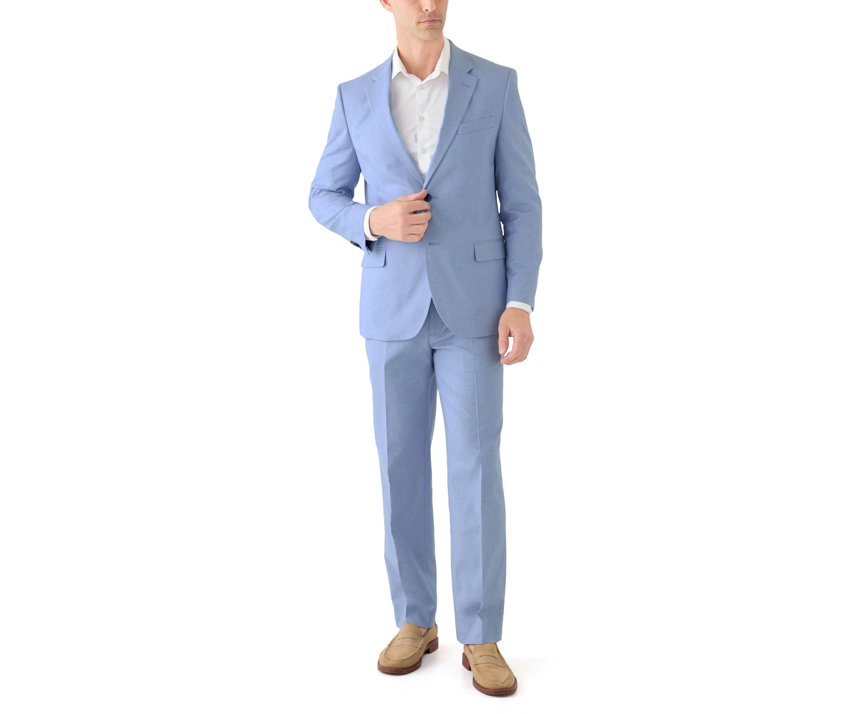 Cotton Stretch Ticweave Pants
