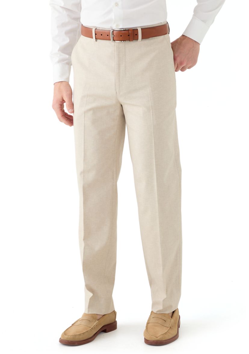 Cotton Stretch Ticweave Pants
