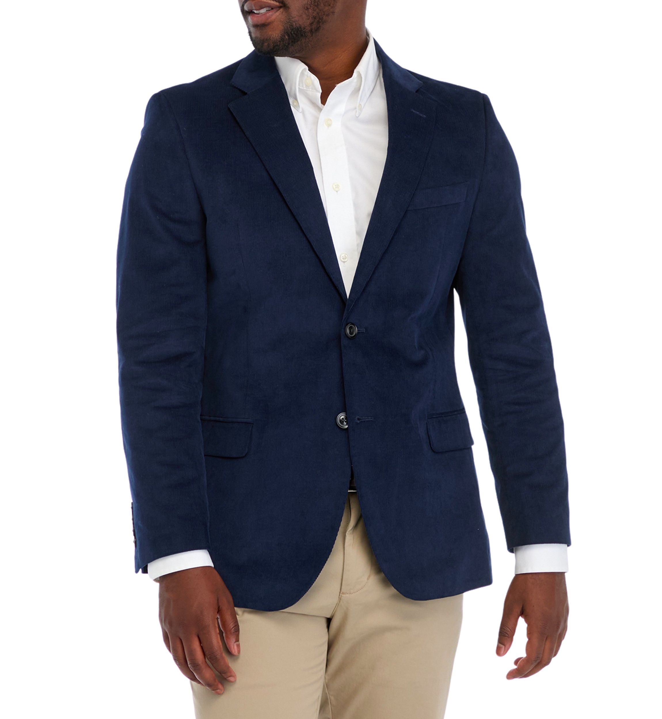 Navy Corduroy Blazer