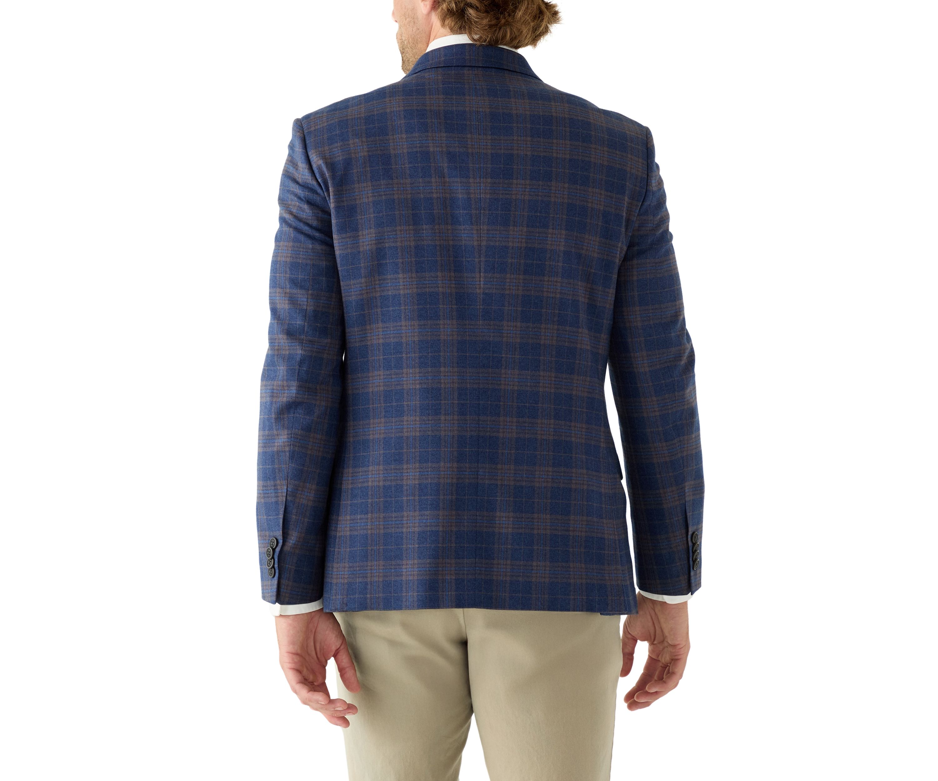 Blue Plaid Sportcoat