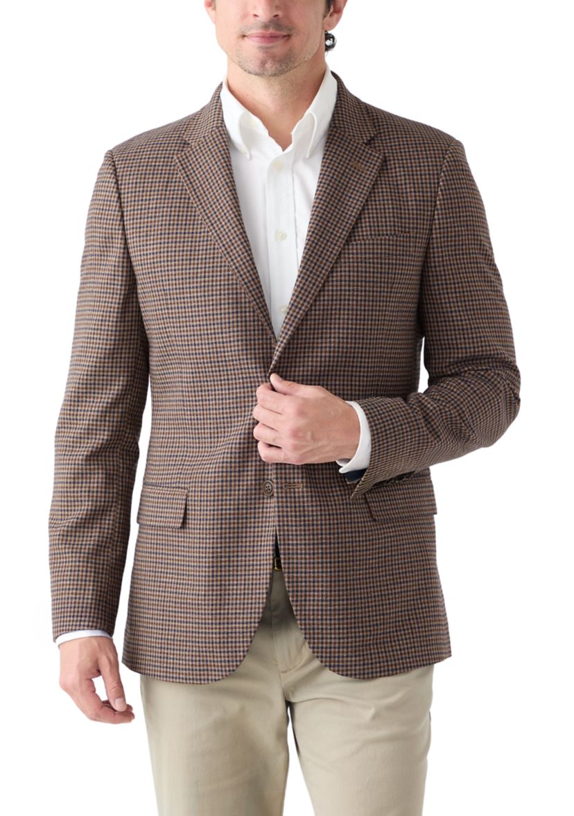 Brown Check Sport Coat