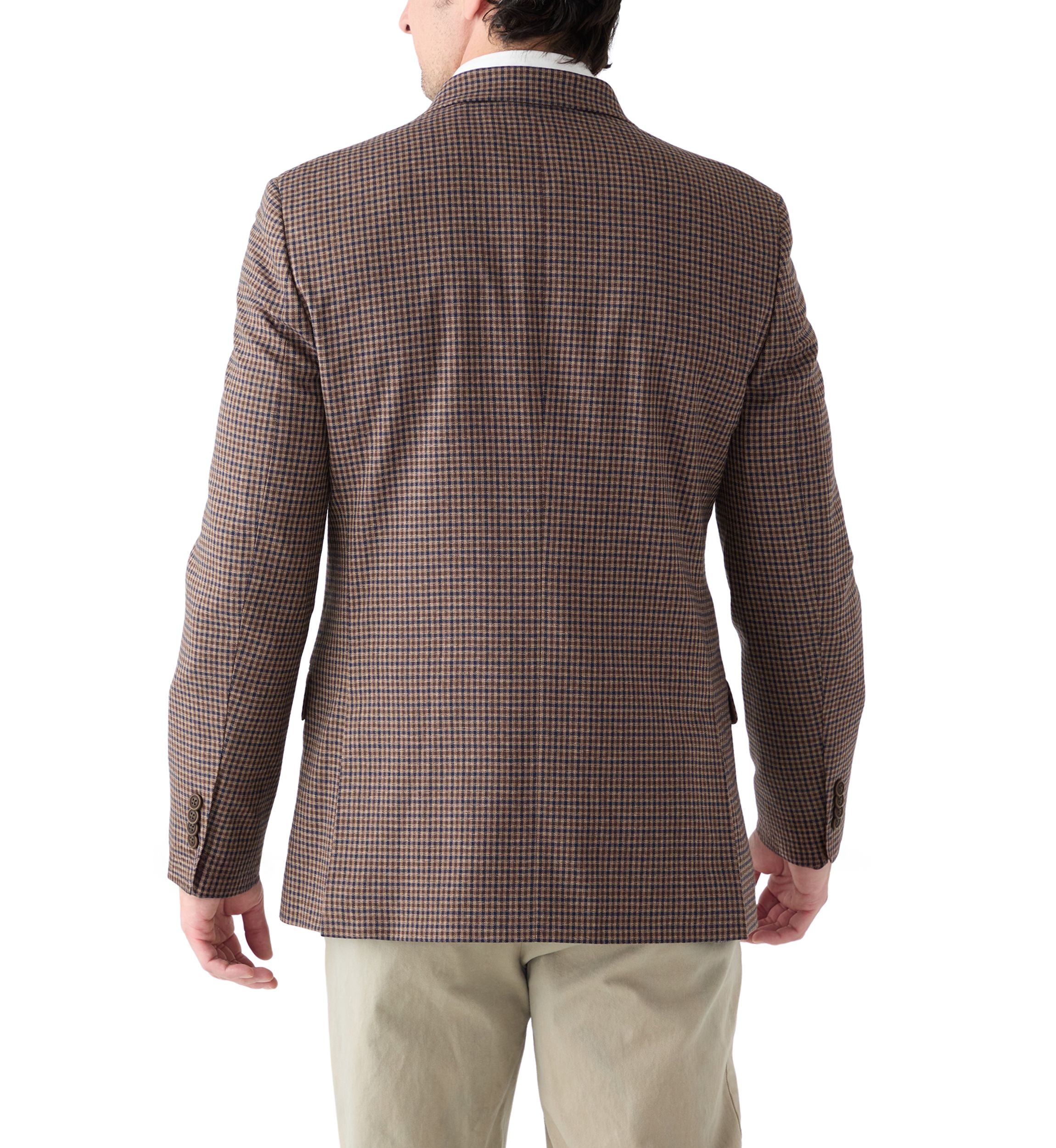 Brown Check Sport Coat